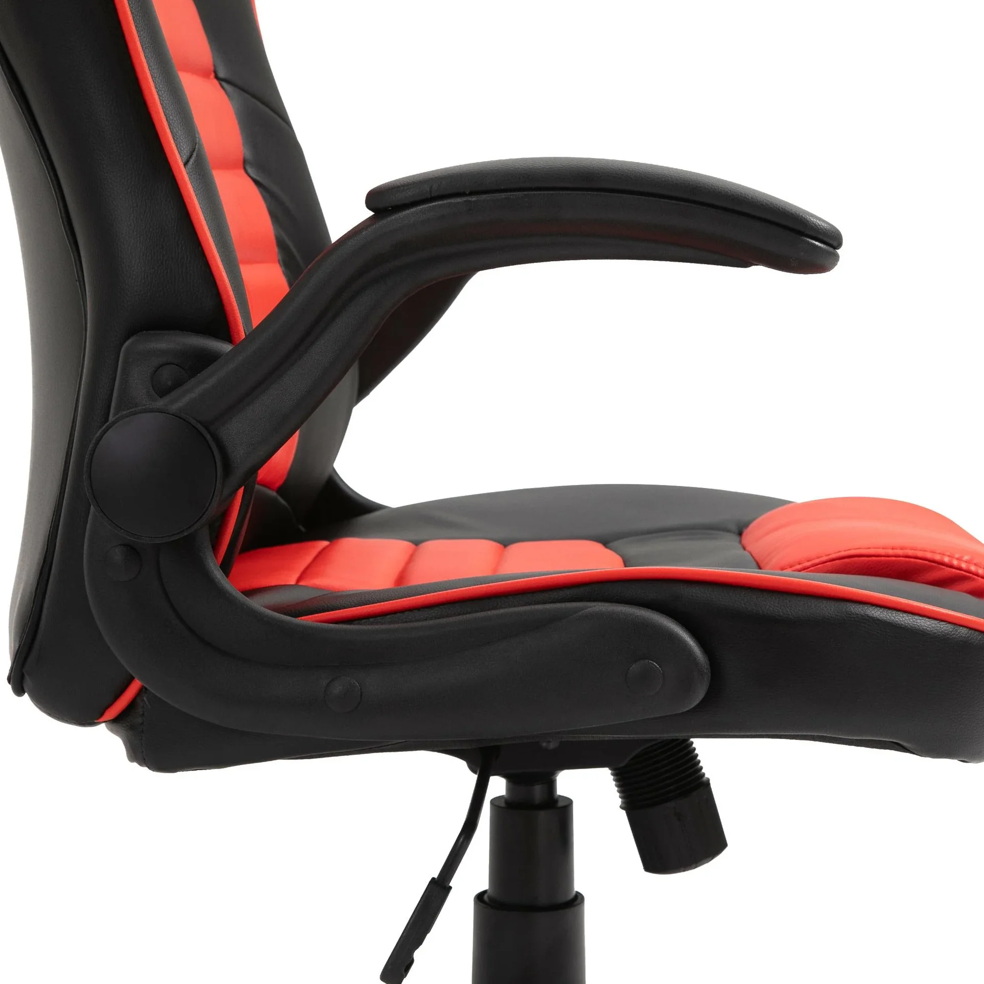 Bürostuhl für Spielautomaten, rot, schwarz - 3