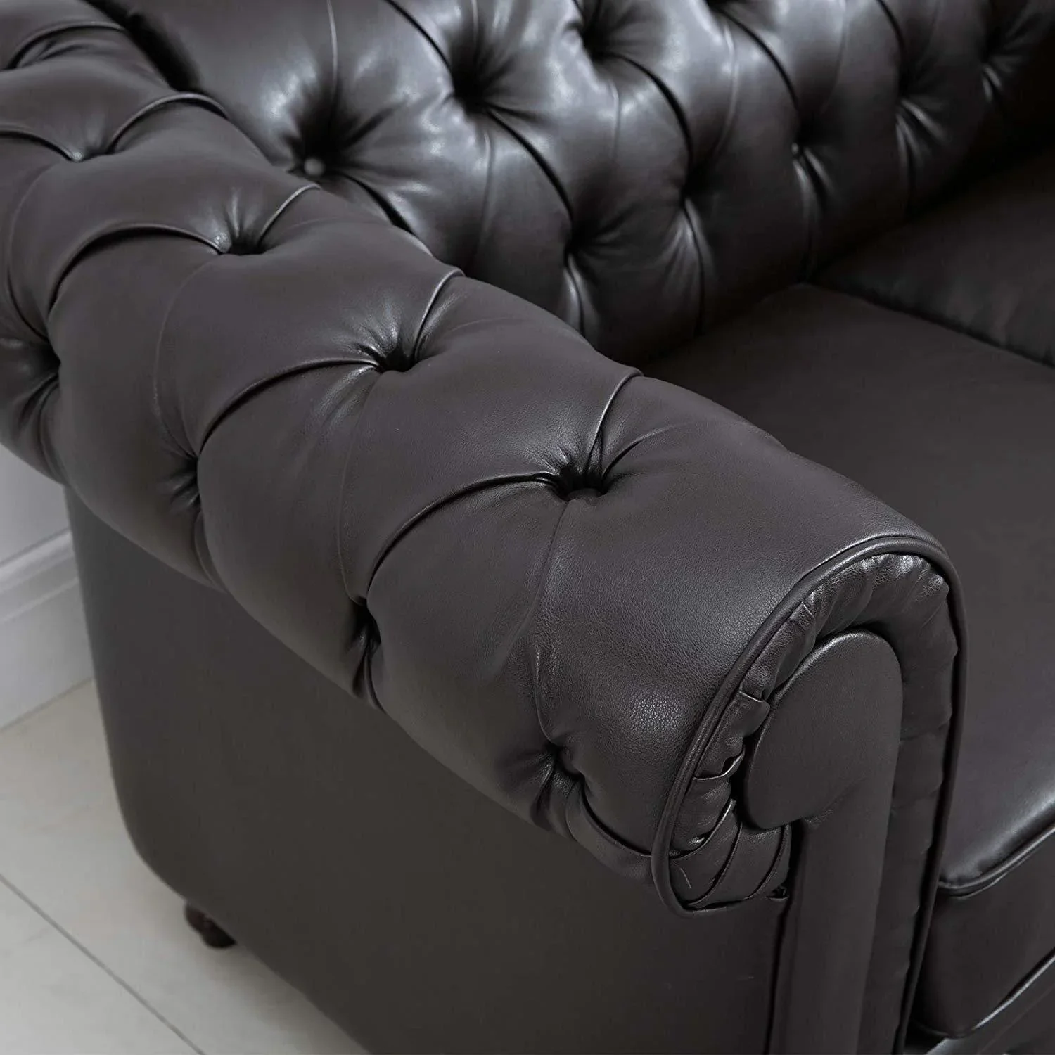 Polstersofa mit Tufting - 0