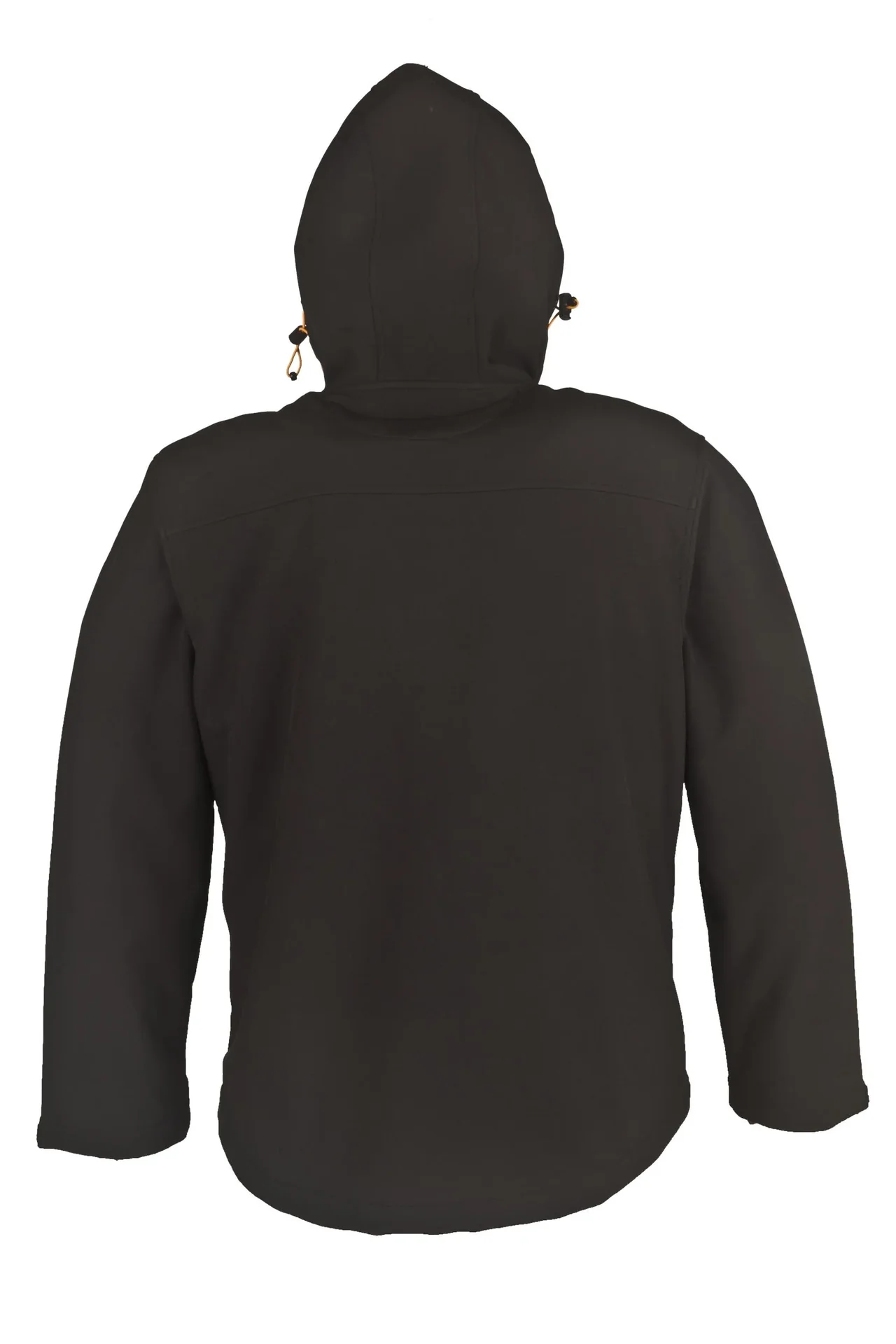 Softshelljacke, Farbe schwarz-orange, Größe 3XL - 2