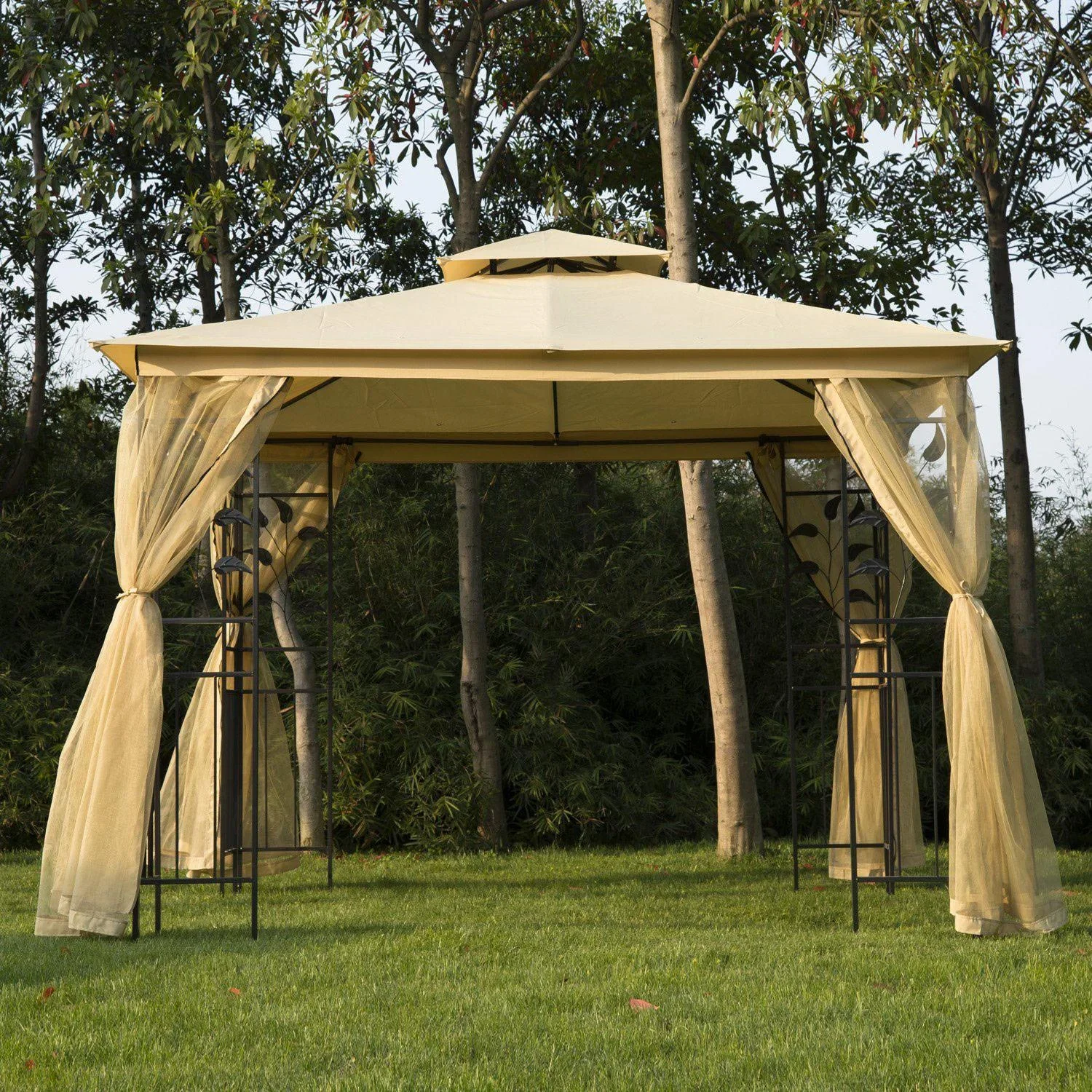 Luxus Pavillon mit wasserabweisenden Dach - 3