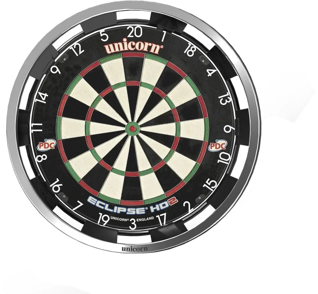 LED Dartboard "Solar Flare" Beleuchtung mit integriertem Surround - 1