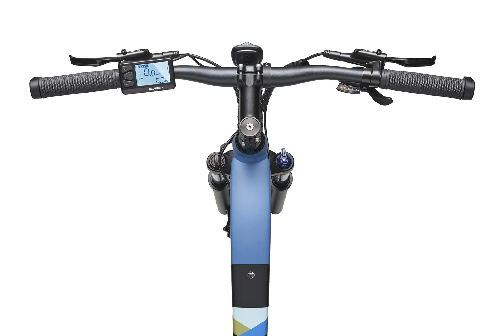 Unisex Alu MTB E-Bike, 29 Zoll, 8-Gang Kettenschaltung, blau, Aufsteiger M925 Hardtail - 3
