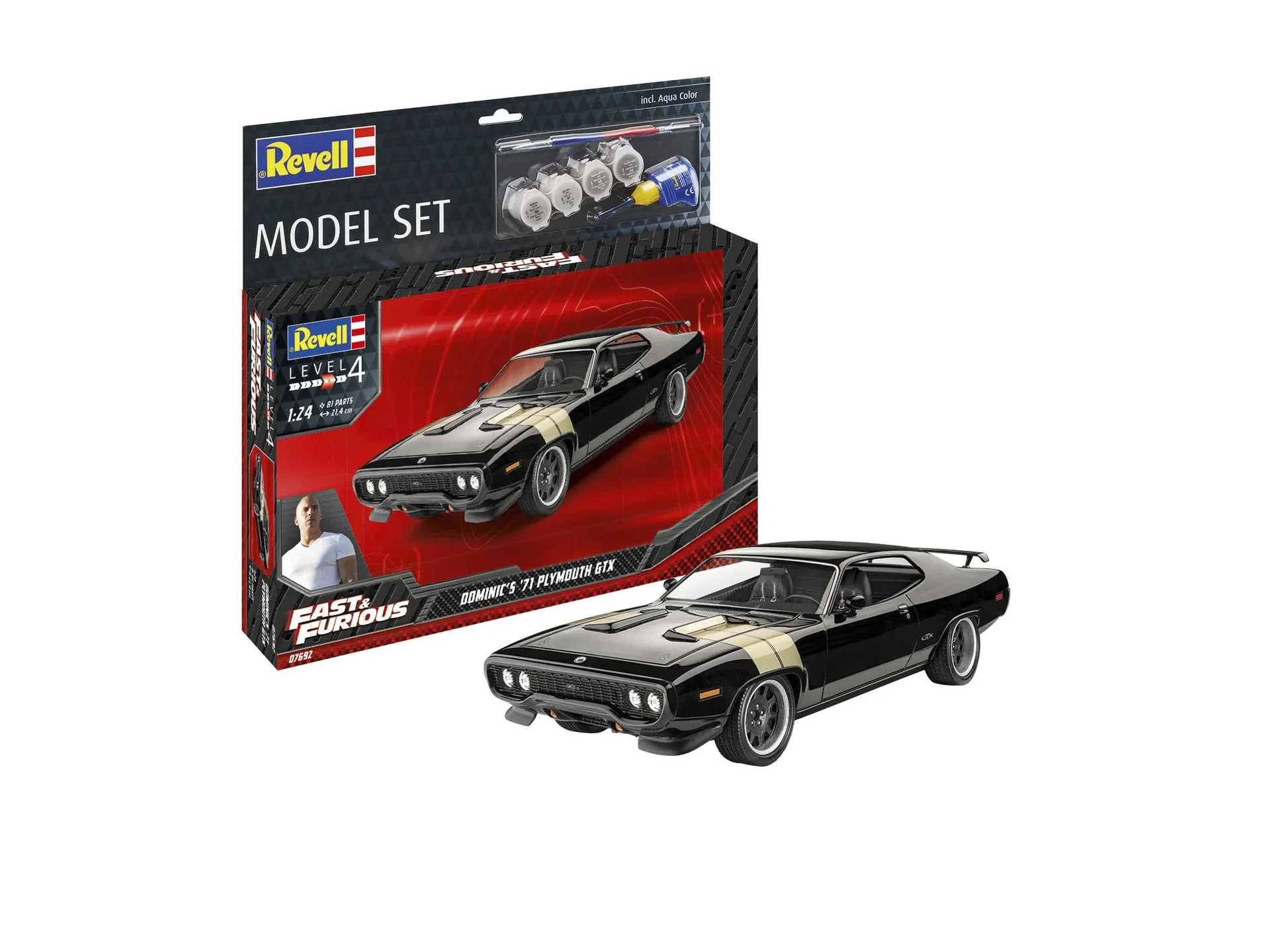 Model Set F&F Dominics 1971 Plymouth GTX - 2
