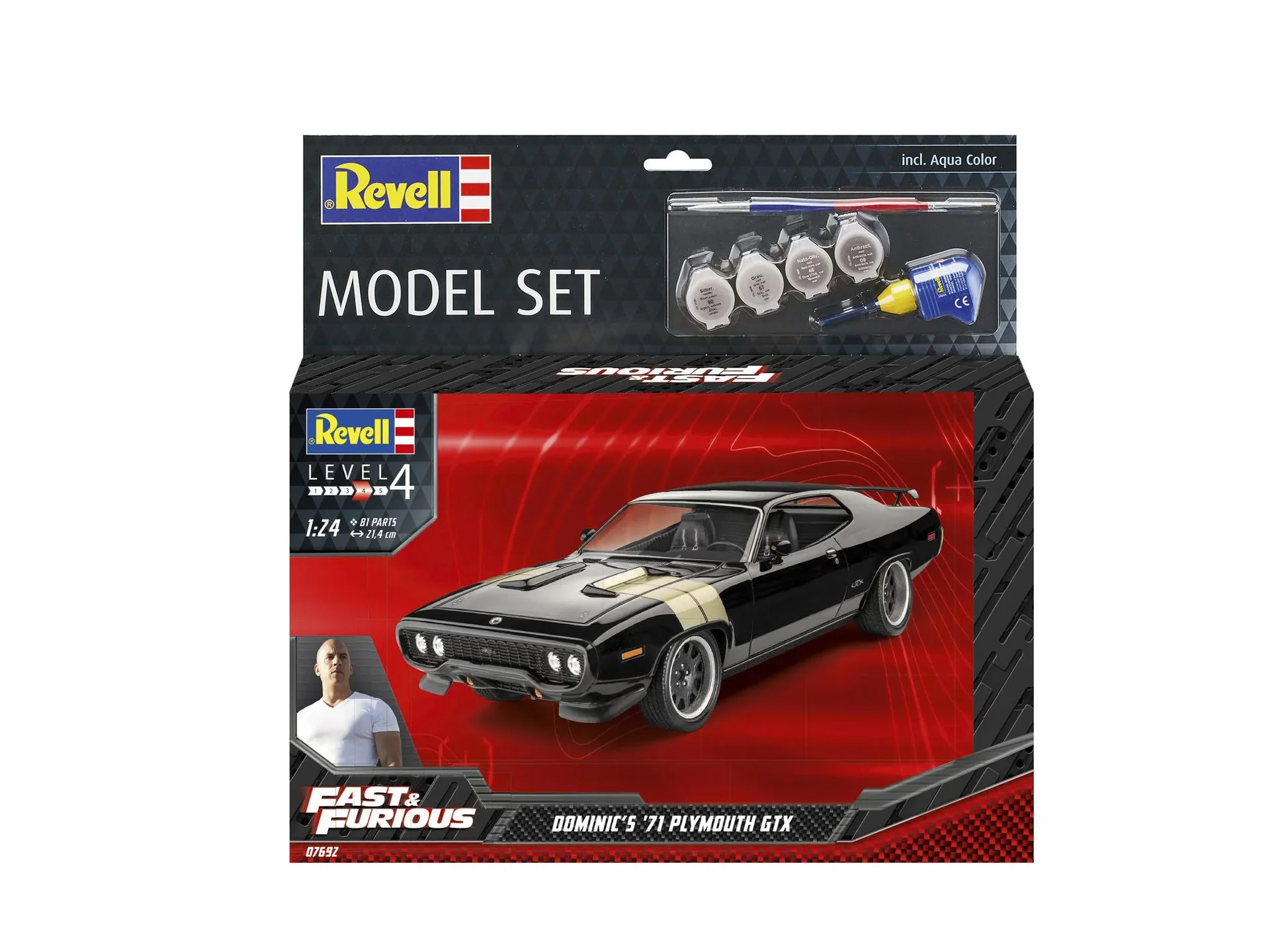 Model Set F&F Dominics 1971 Plymouth GTX - 5