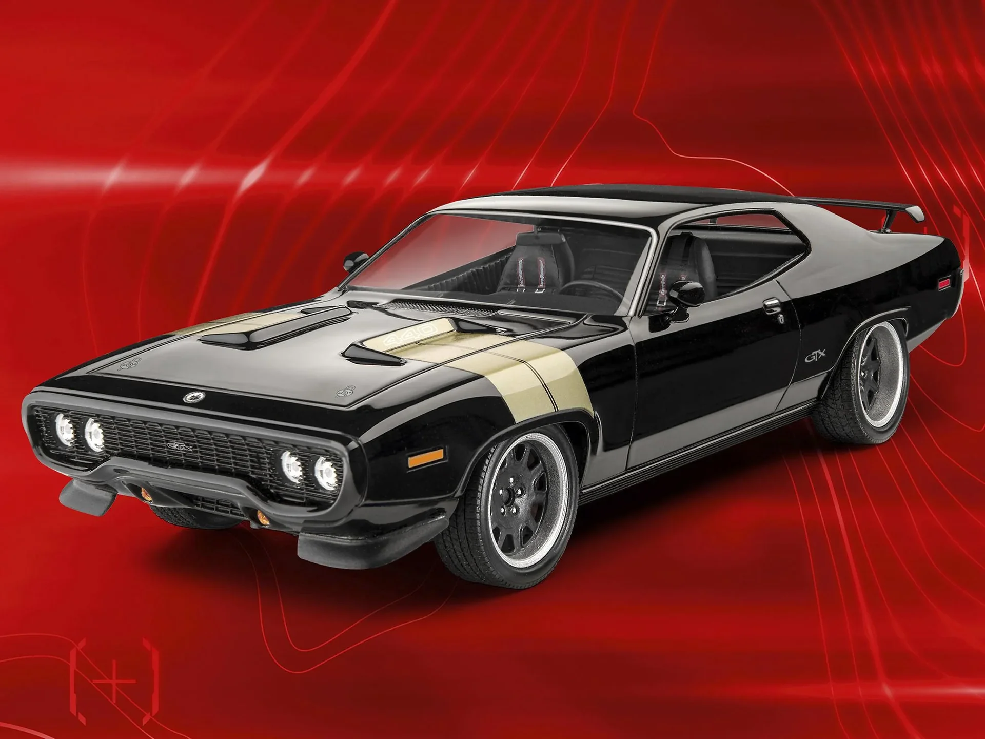 Model Set F&F Dominics 1971 Plymouth GTX - 8