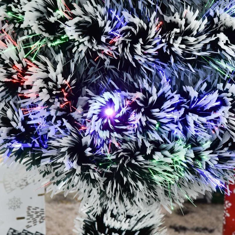 künstlicher Weihnachtsbaum mit LED-Licht Sieben-Farben-Lichtleiter - 3
