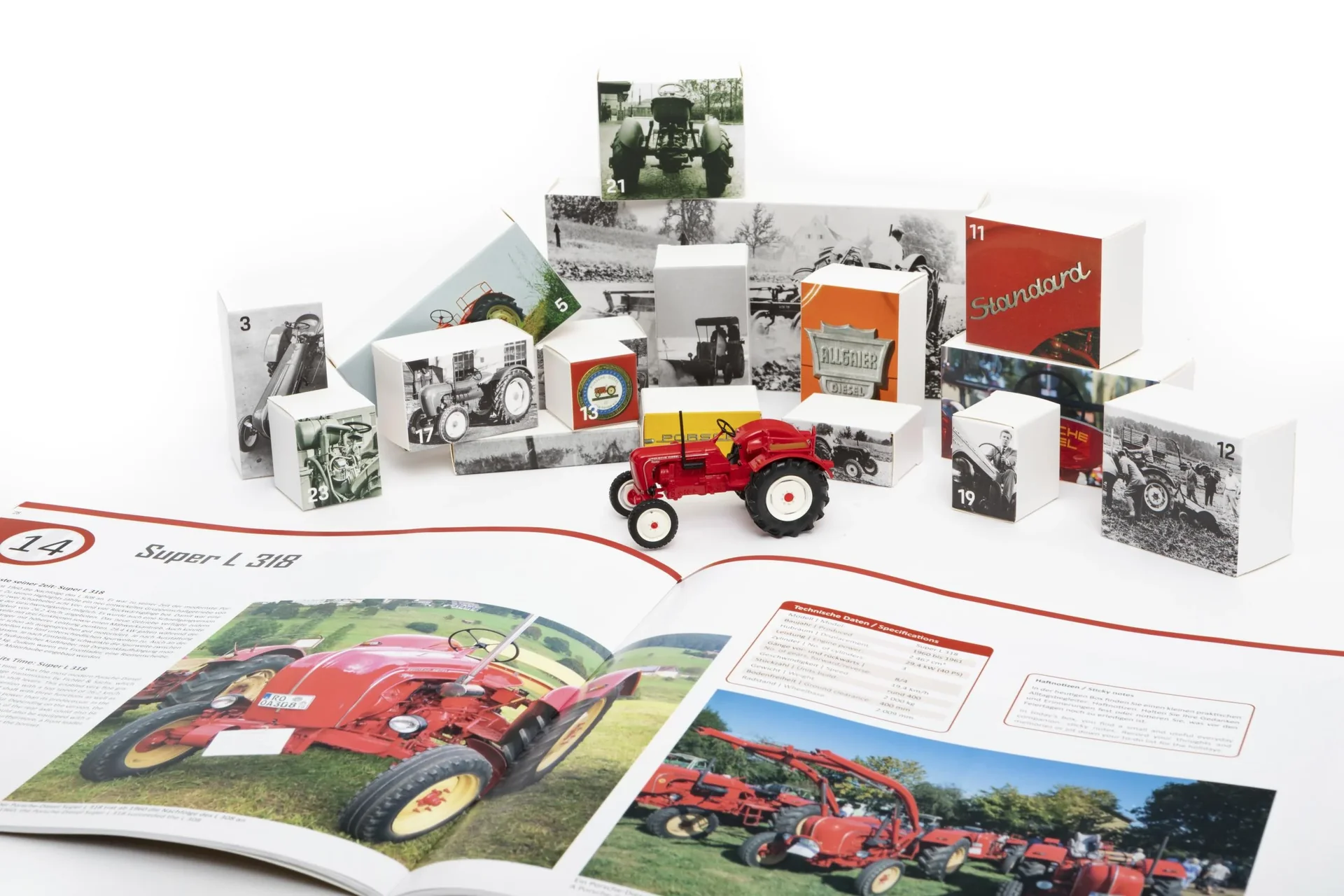 Porsche Oldtimer-Traktor Adventskalender - 0