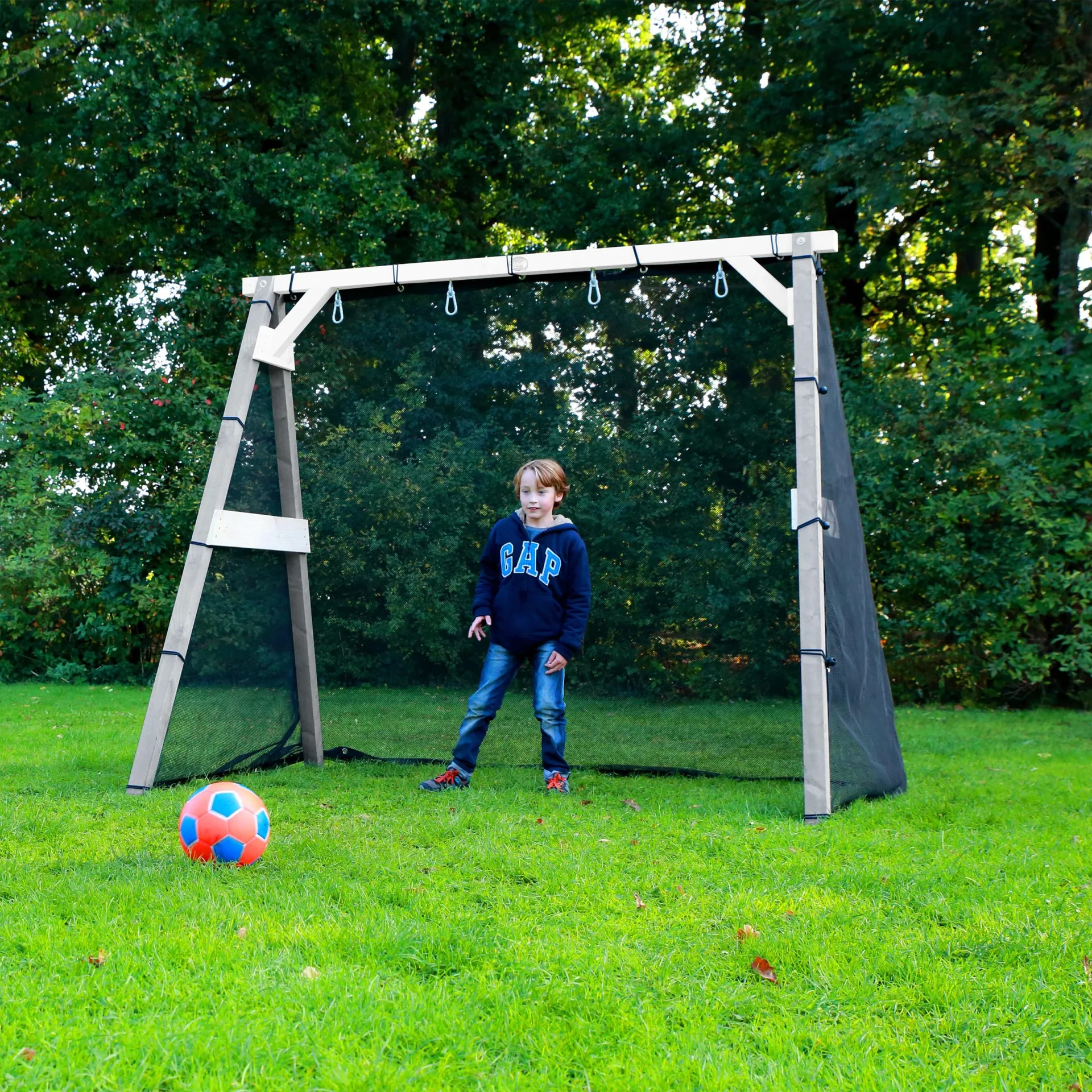 4-in-1 SportsFun Grau/weiß - 11