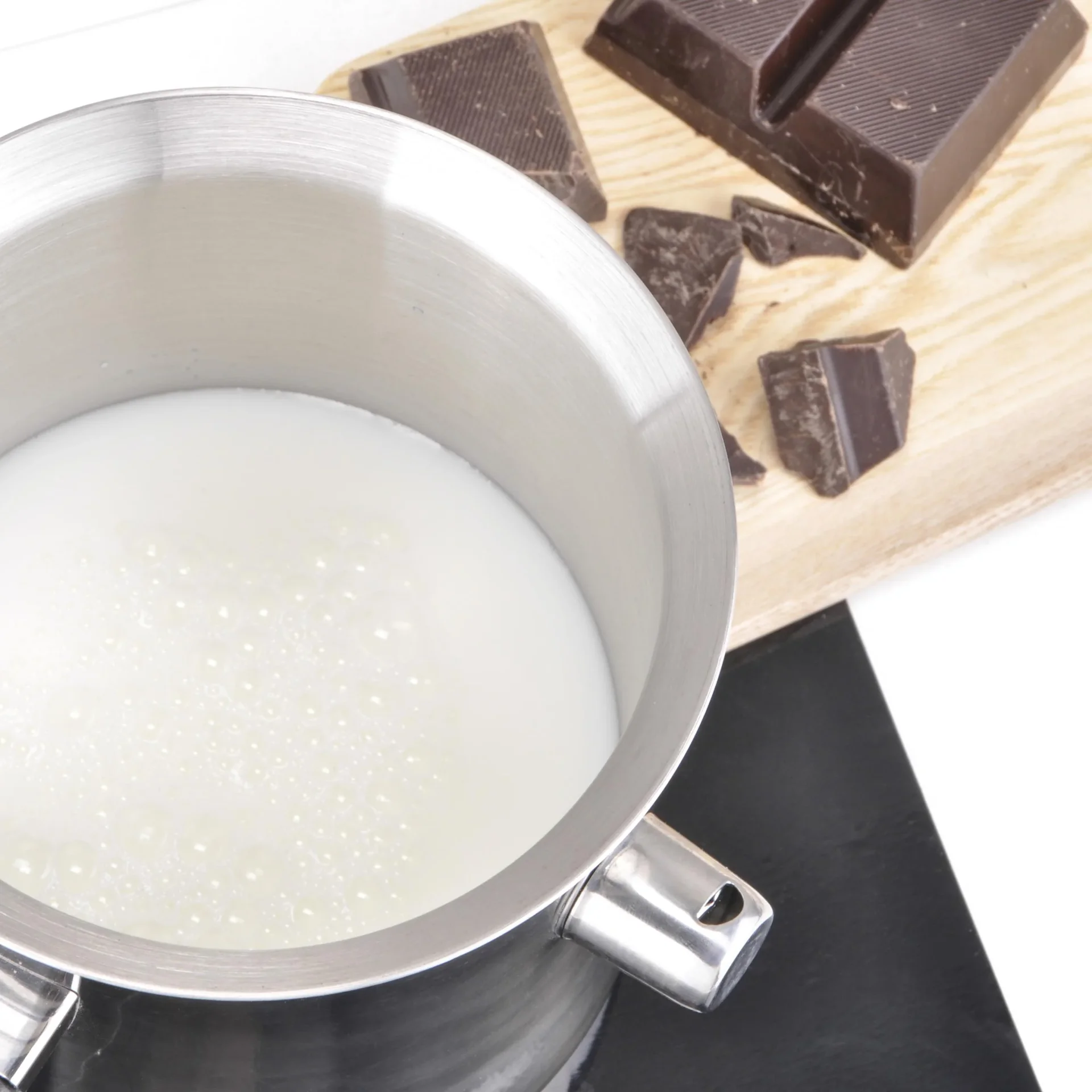 Milch- und Simmertopf 1,2 Liter, Edelstahl - 2