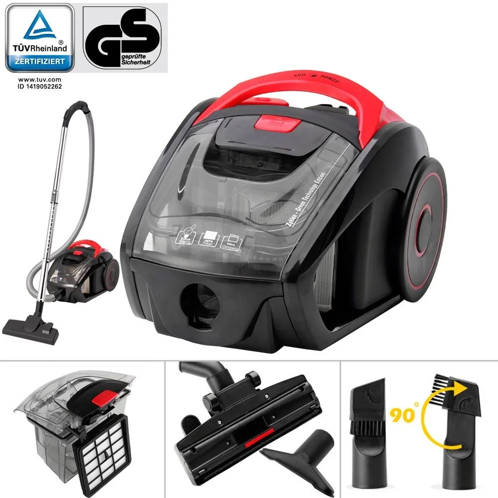 Staubsauger 900W Rot - Eco power edition - 2