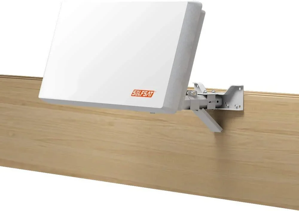 Sat Flachantenne mit Twin LNB - 0