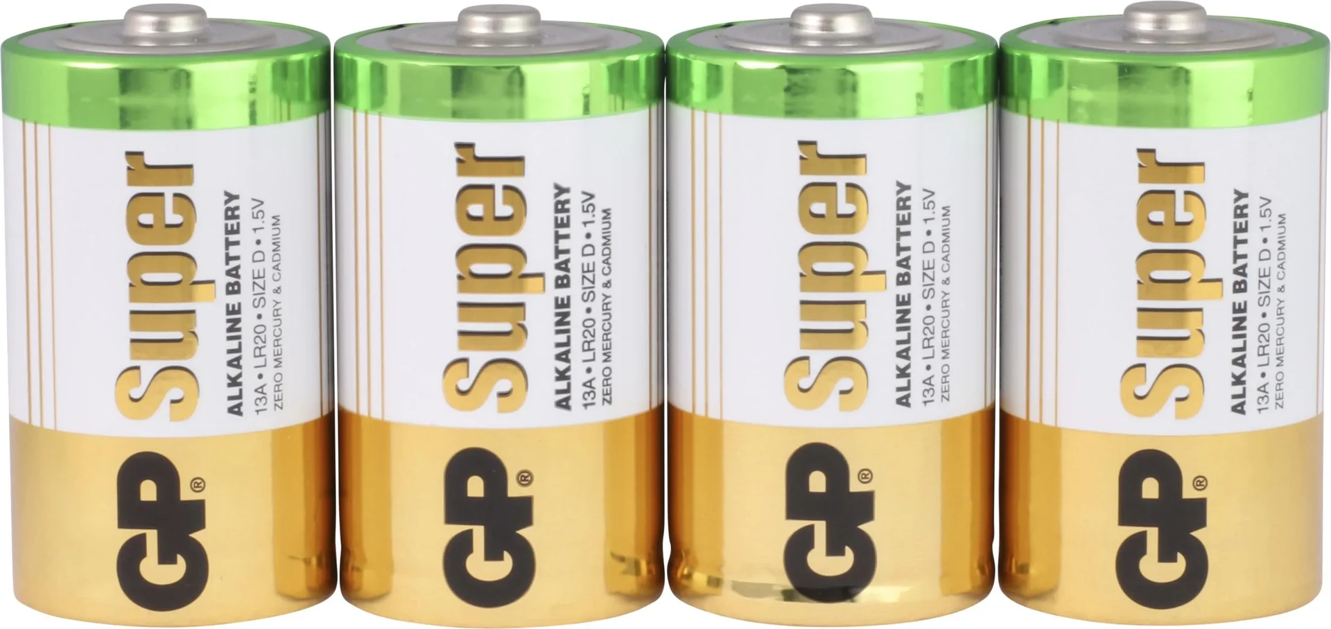 SUPER Mono D Alkaline Batterien - 4 Stück - 0