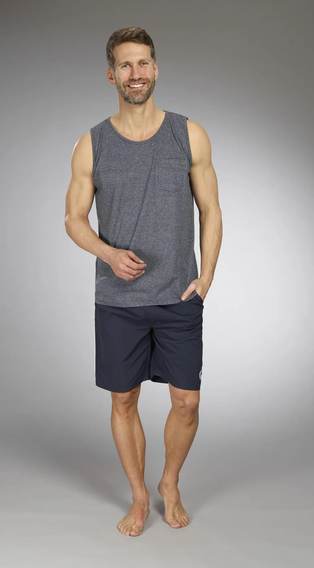 Schwimmshorts, Farbe marine, Gr.M - 1