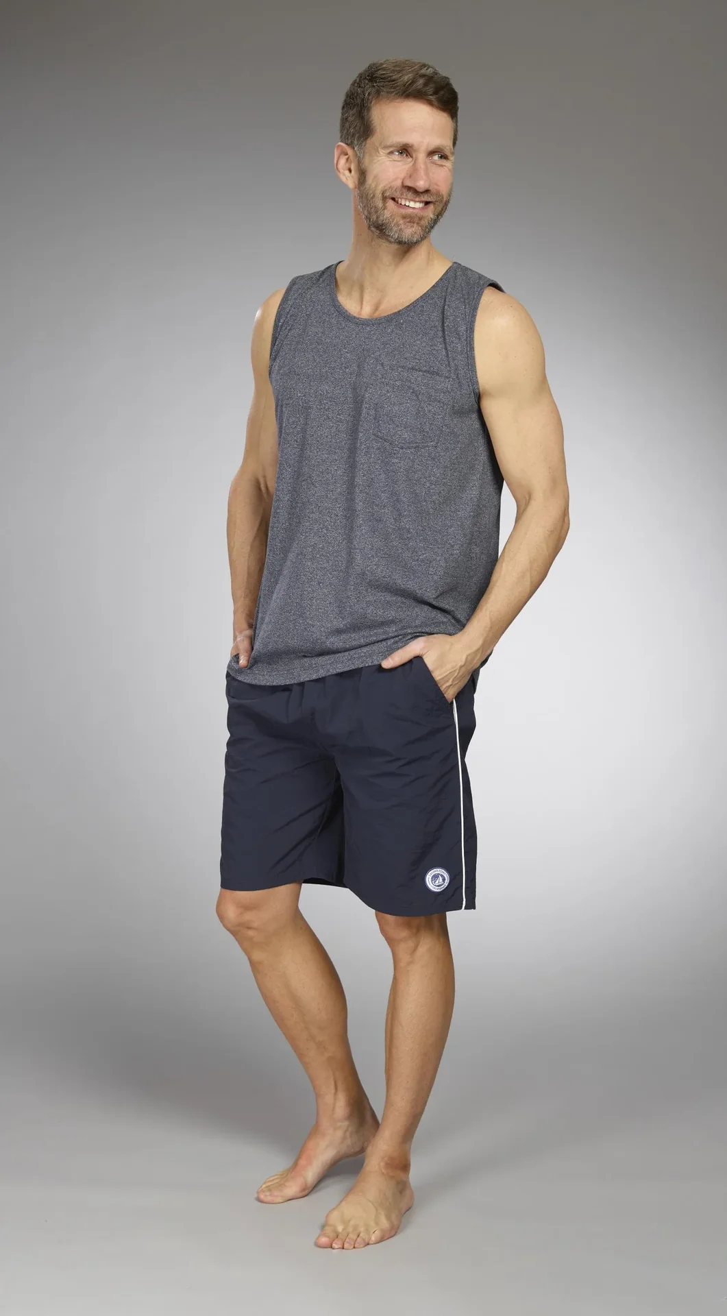 Schwimmshorts, Farbe marine, Gr.M - 2