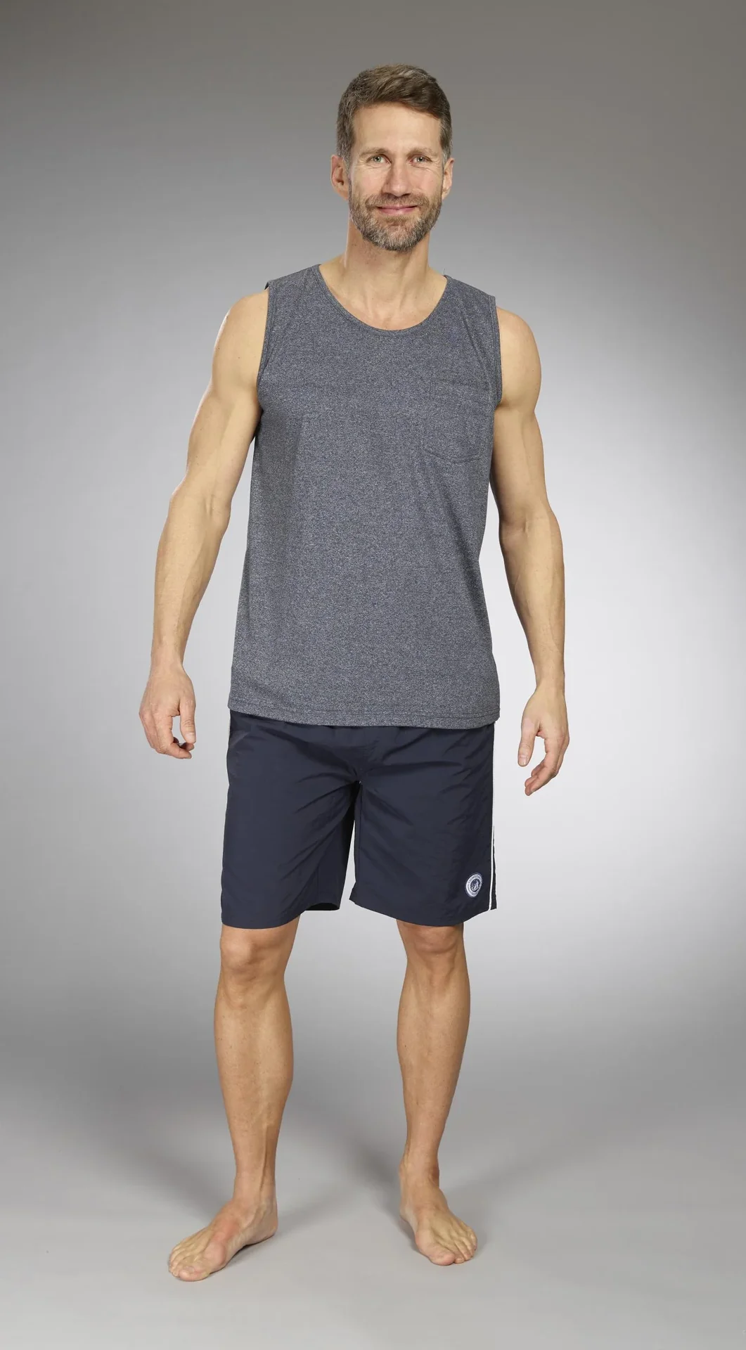 Schwimmshorts, Farbe marine, Gr.M - 4