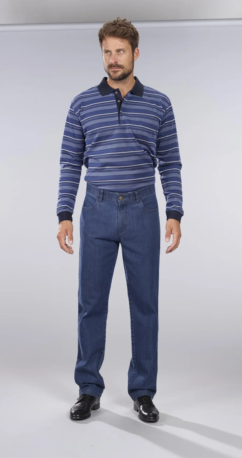 Komfortjeans, Farbe bluestone, Gr.29 - 3
