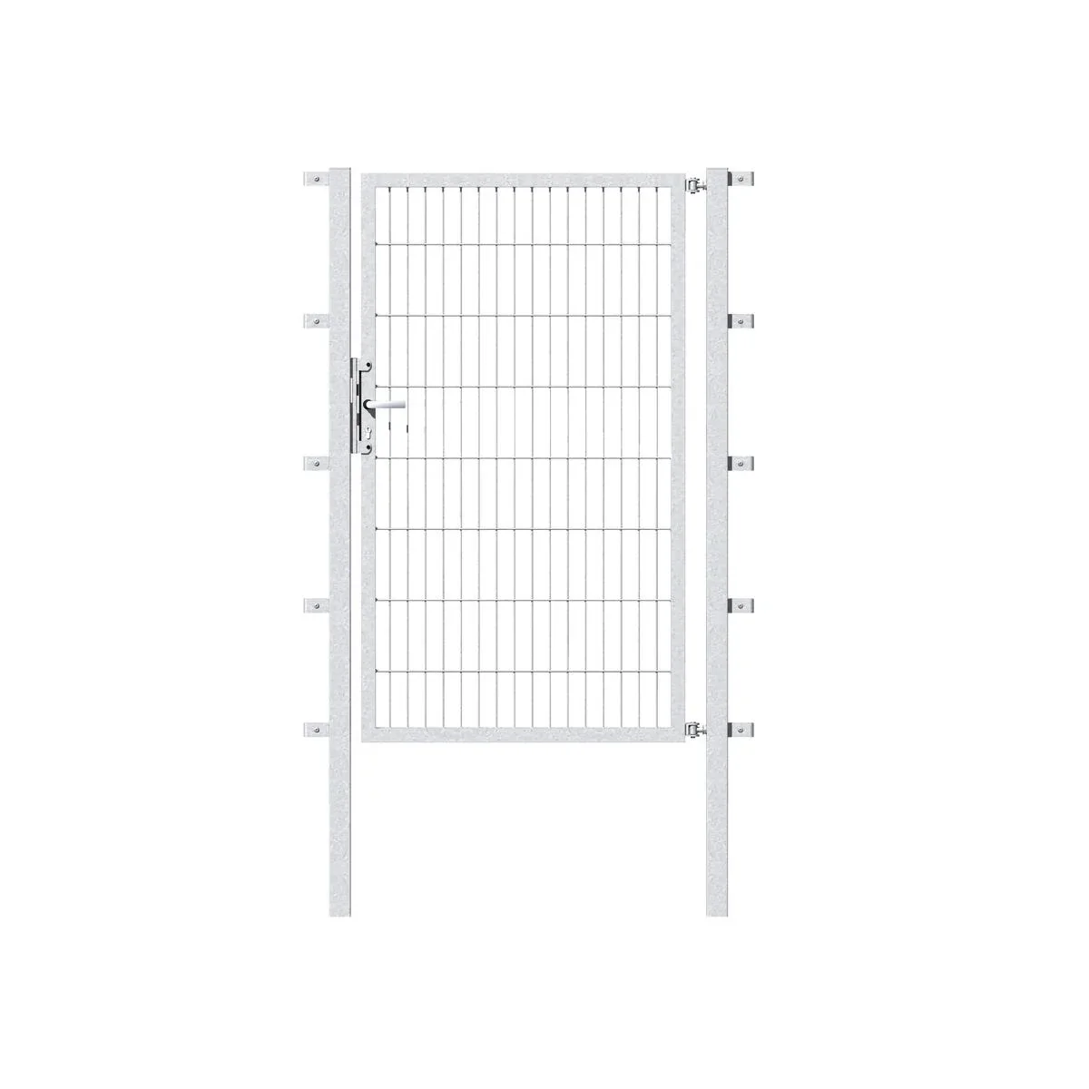 Einzeltor Flexo mit Zubehör, feuerverzinkt/ Breite 100 cm, Höhe 80 cm - 0