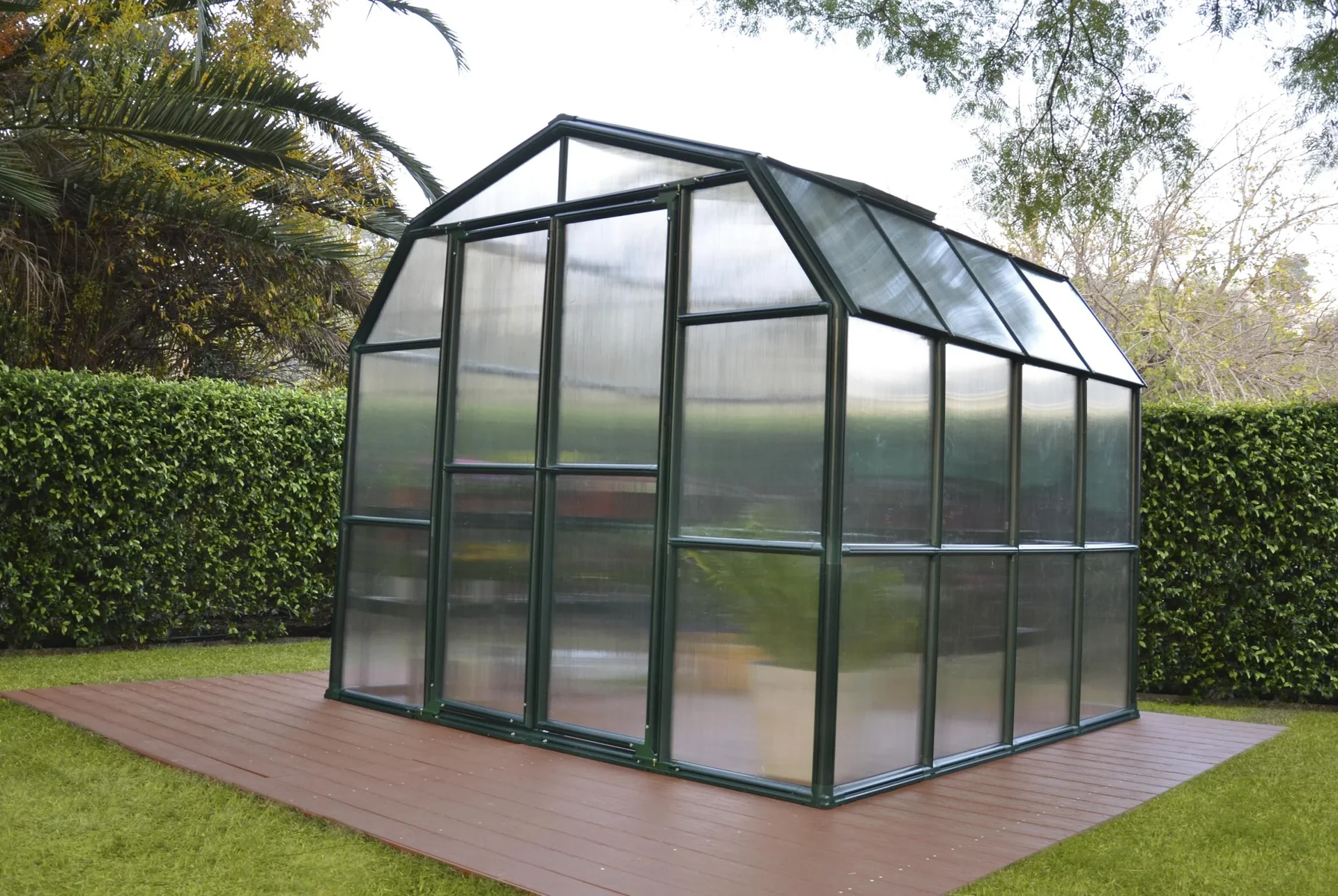 Kunststoff Gewächshaus Grand Gardener 44, 267 x 264 x 238 cm - 2