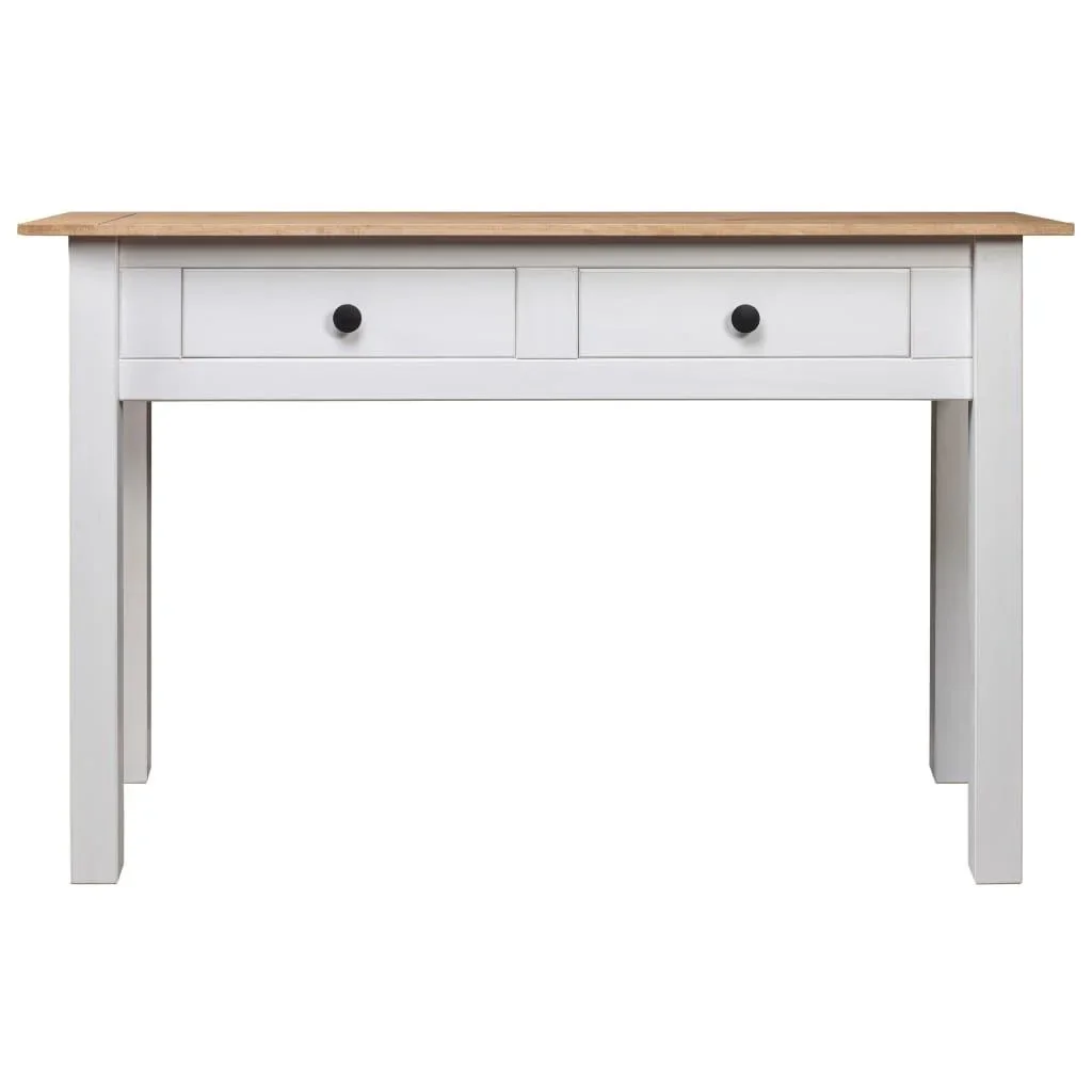 Wandtisch Panama Range 110x40x72 cm Kiefer massiv weiß - 2