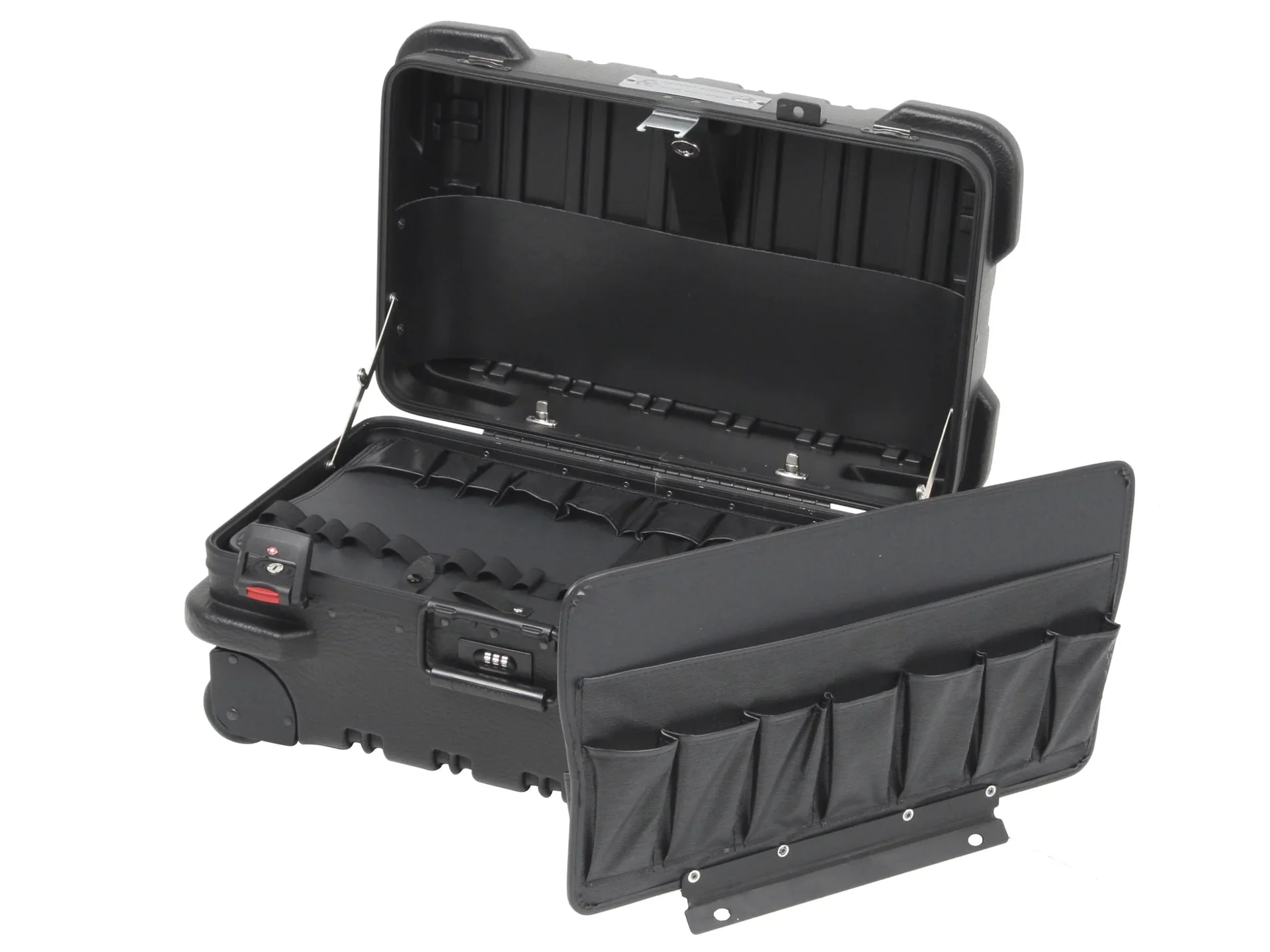 Werkzeugkoffer CHICAGO CASE 5510, 39 Liter, bruchsicher mit integriertem Rollensystem - 2