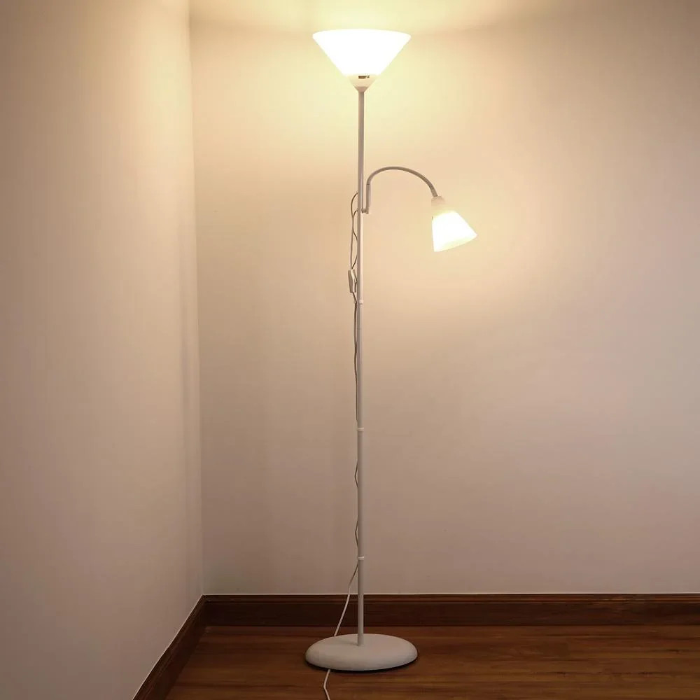 Stehleuchte Alissa weiß 28 x 175cm - 1