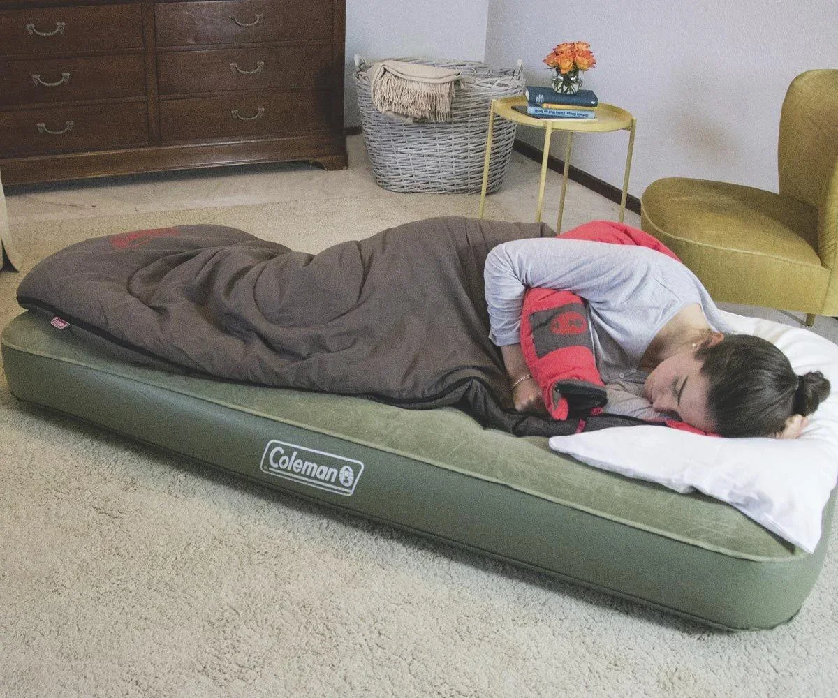 Maxi Comfort Bed Single, Luftbett mit Deluxe-Länge und Airtight  System, Doppelverschlussventil, Maße: 188 x 82 x 22 cm - 0