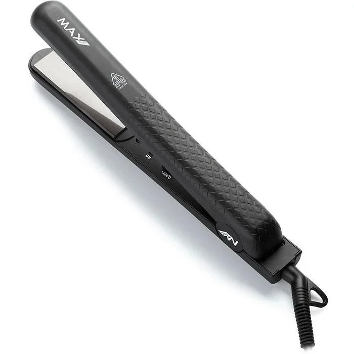 Max Pro Gloss Stylingzange Schwarz inkl. Hitzeschutzmatte - 3
