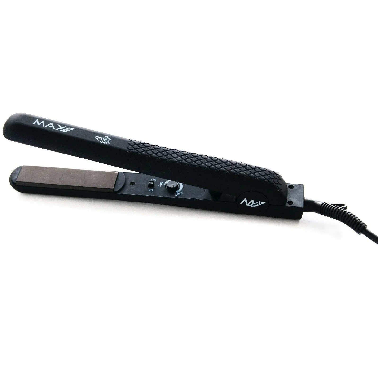 Max Pro Gloss Stylingzange Schwarz inkl. Hitzeschutzmatte - 5