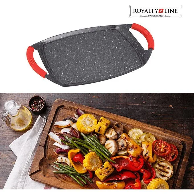 Marmorbeschichtung Griddle-Platte - 47 cm - 1