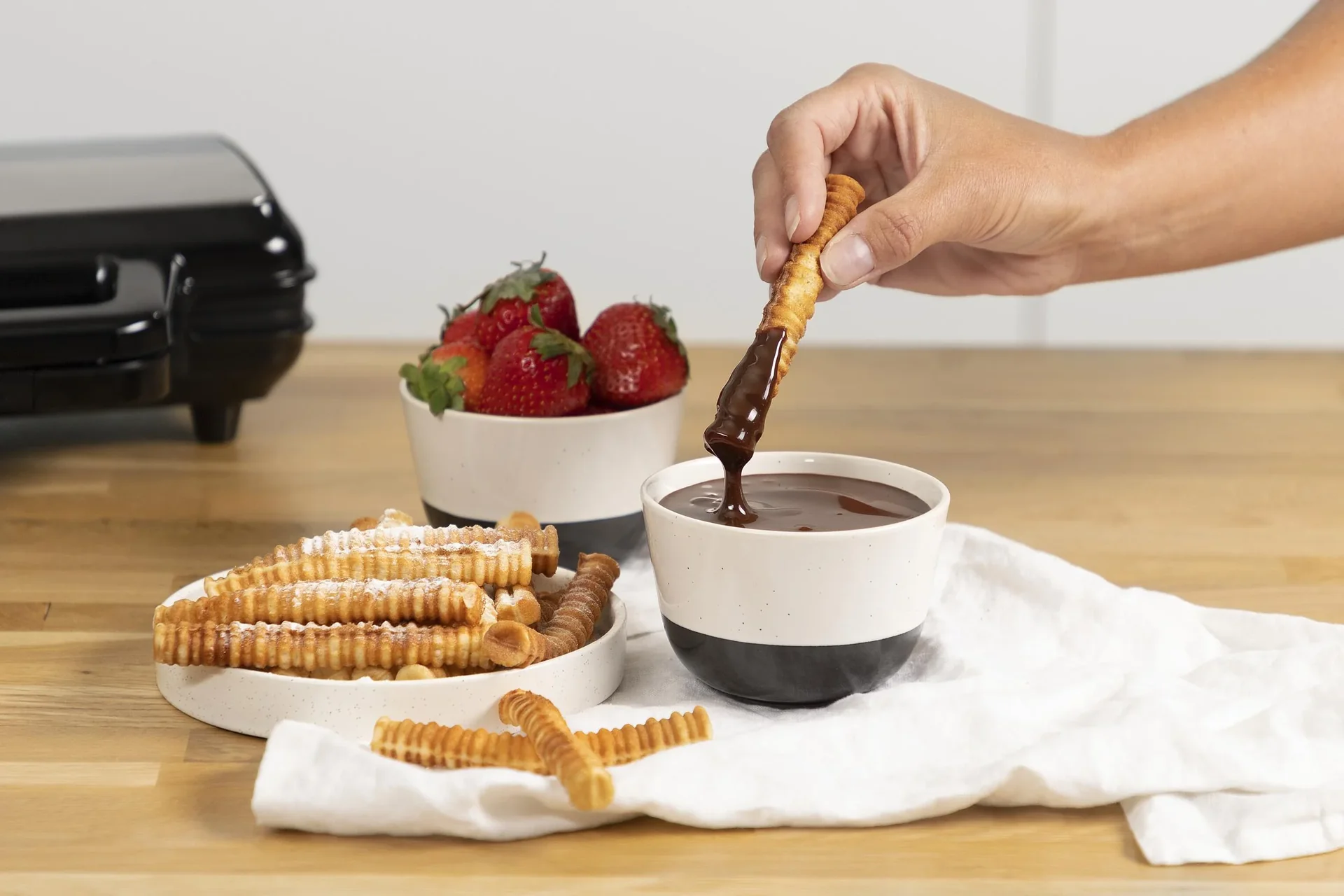 Waffel-Pommes-Maker - 0
