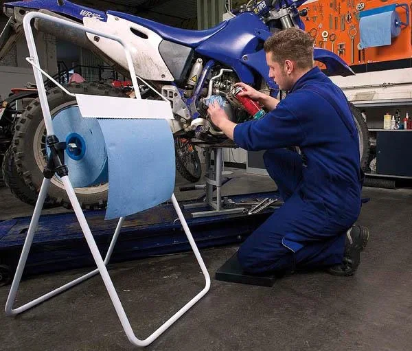 Blaue Putzrollen, 4 Stück - 2