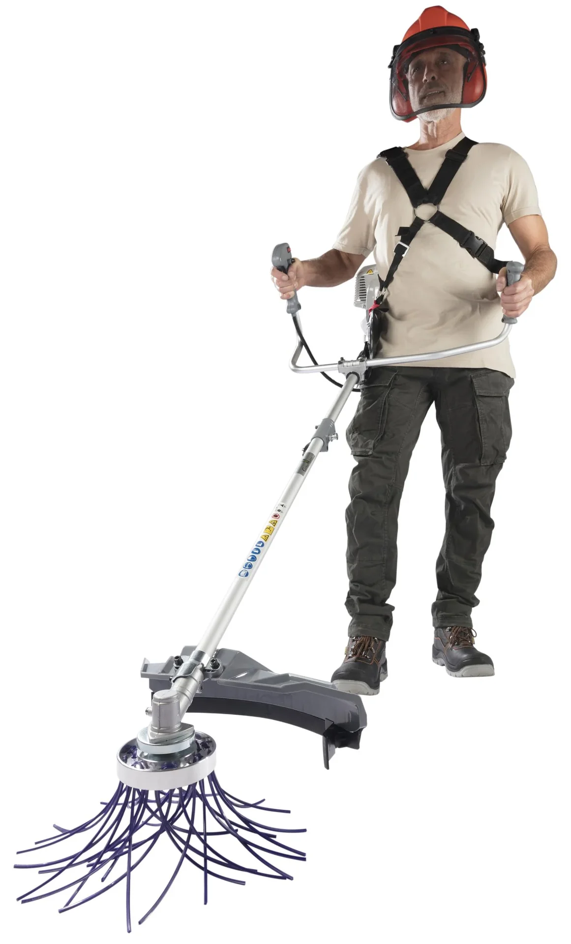 Wildkrautbürste Octo Pro - 6
