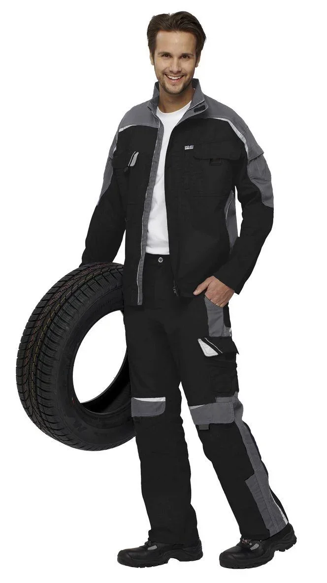 Arbeits Bundhose, Farbe schwarz/grau, Gr.58 - 0