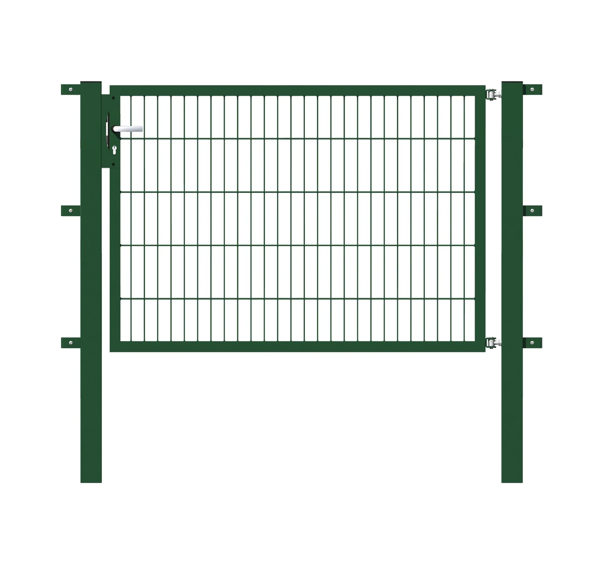 Einzeltor Flexo mit Zubehör, grün/ Breite 150 cm, Höhe 100 cm - 0