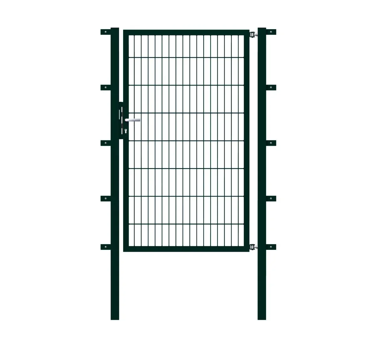 Einzeltor Flexo mit Zubehör, grün/ Breite 150 cm, Höhe 100 cm - 1