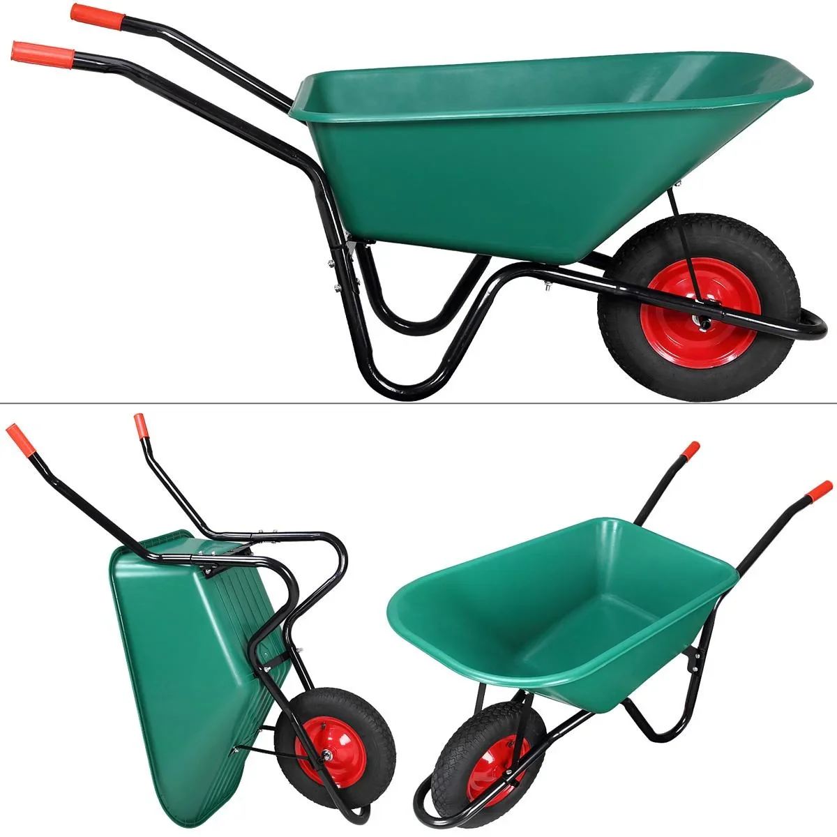 Kunststoff-Schubkarre 100L - 0