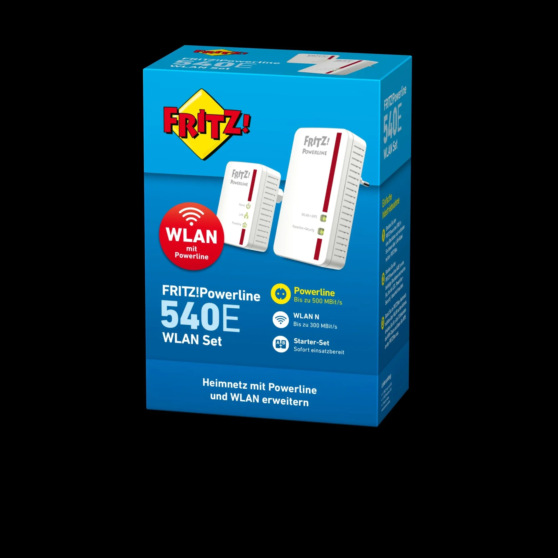 FRITZ!Powerline 540E WLAN-Set - 6
