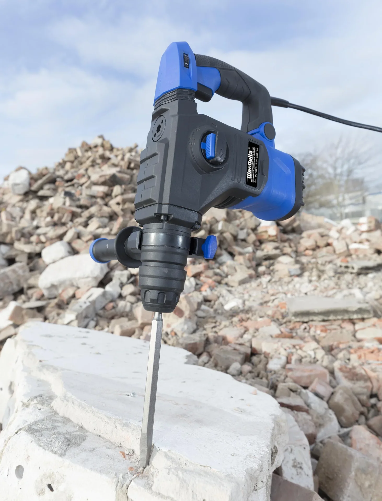 Bohr- und Meißelhammer BMH1500, SDS-Plus - 8