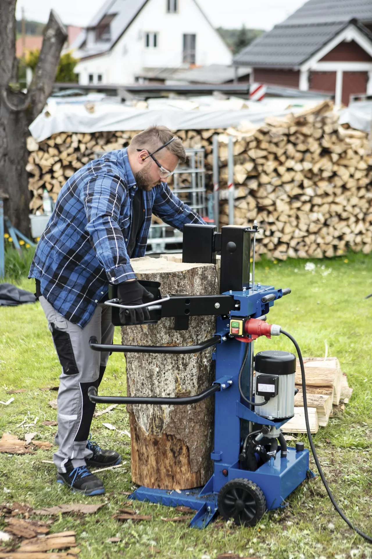 Holzspalter "Compact 8t", 230 Volt - 1