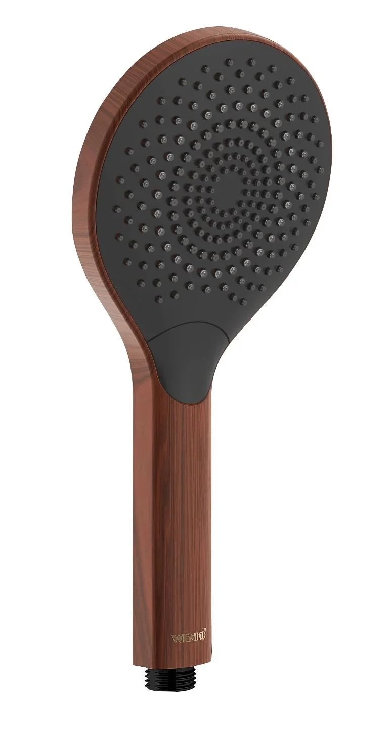 Wasserspar-Duschkopf Watersaving Wood, Ø 12 cm - 3