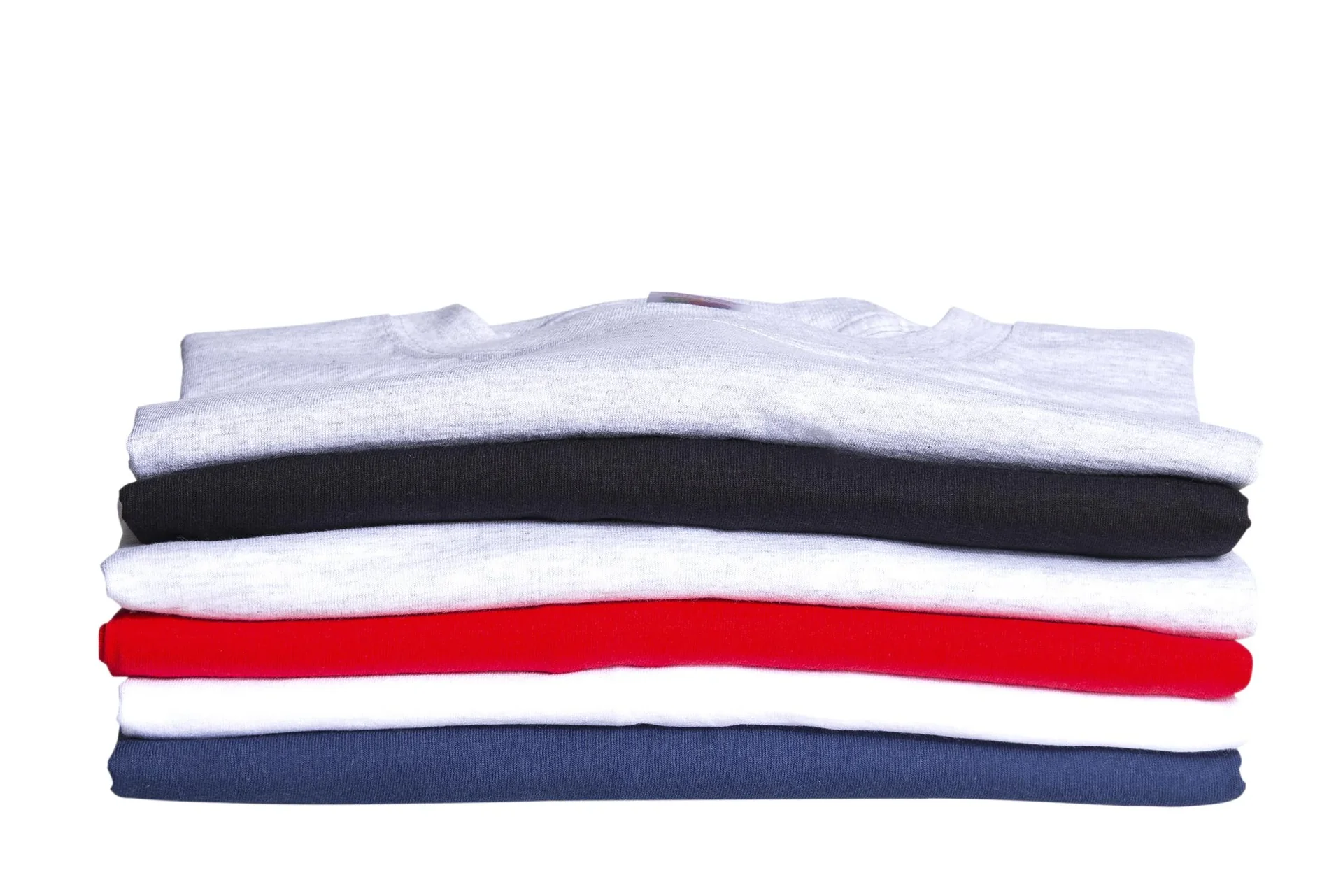 T-Shirt mit Rundhalsausschnitt, Farbe silbergrau Gr.M - 1