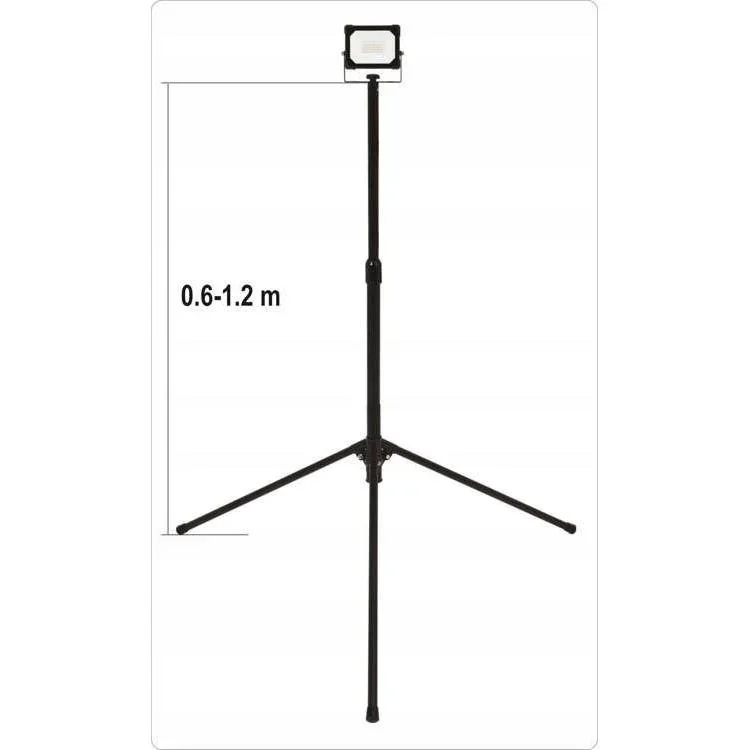 LED-Flutlicht mit Ständer - 20W - 1800LM - 120cm - 0