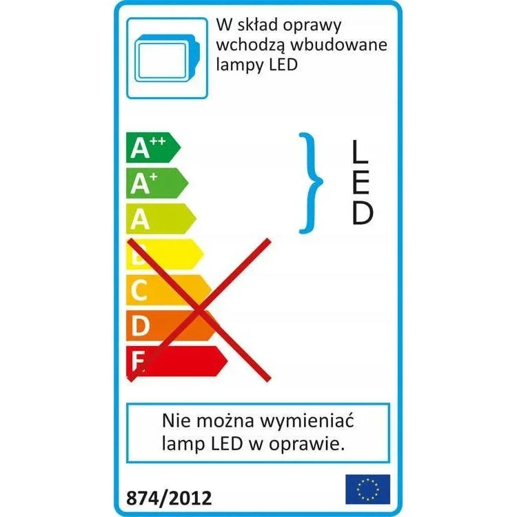 LED-Flutlicht mit Ständer - 20W - 1800LM - 120cm - 3