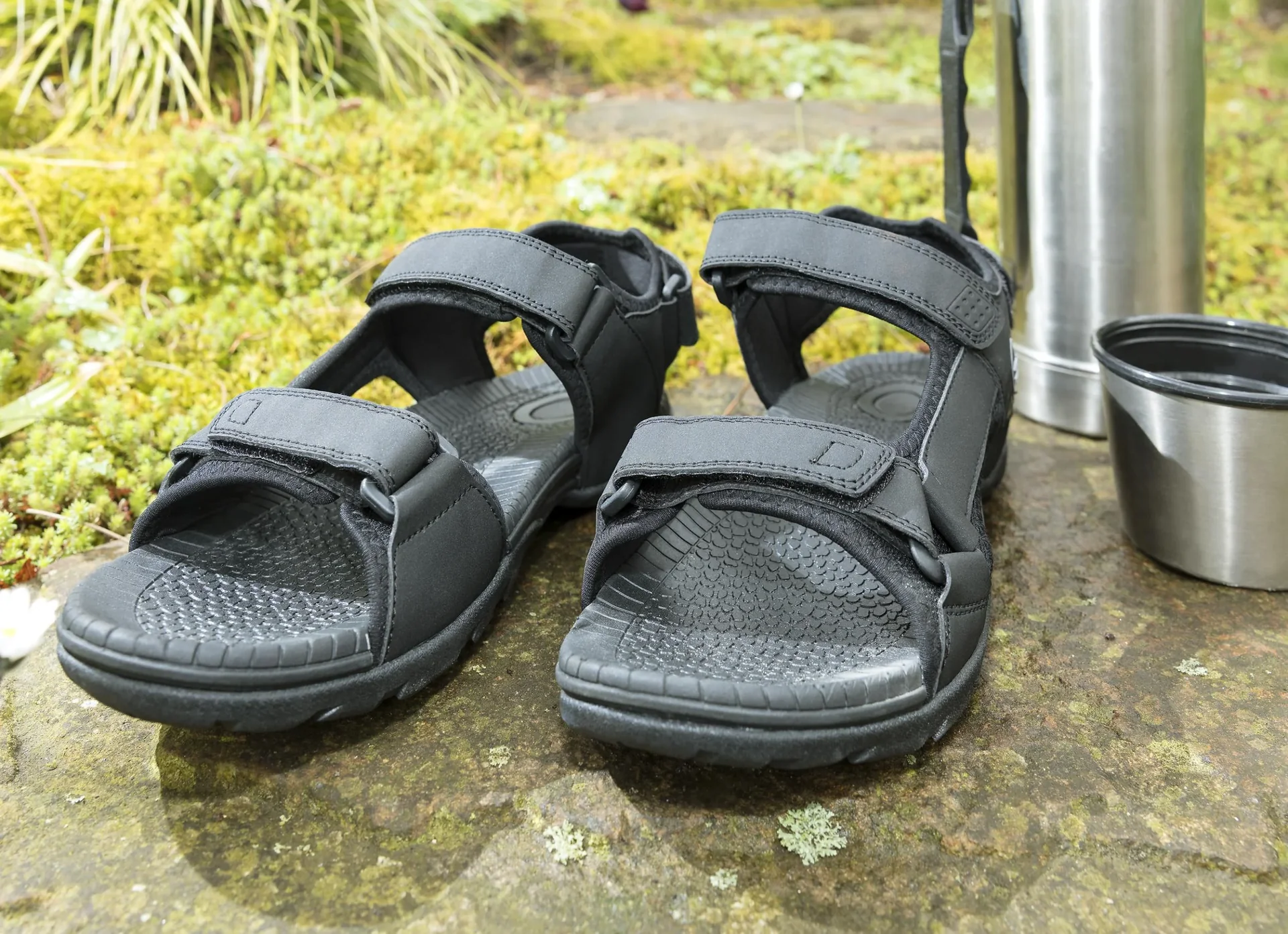 Trekkingsandale, Farbe schwarz, Gr.43 - 1
