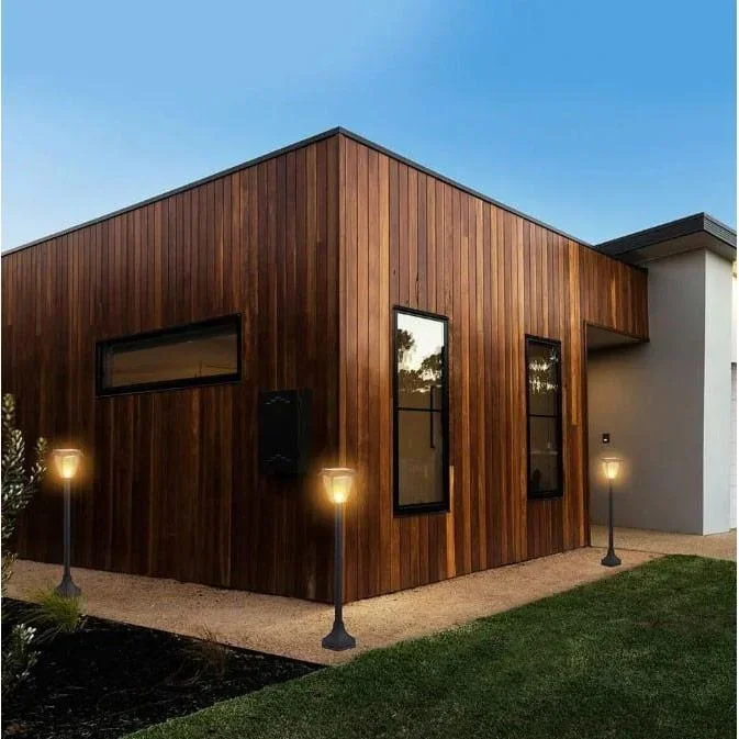 VT-984 Sevilla Solar Gartenpfosten Solar LED Lampe - 2 Lichtfarben - 2