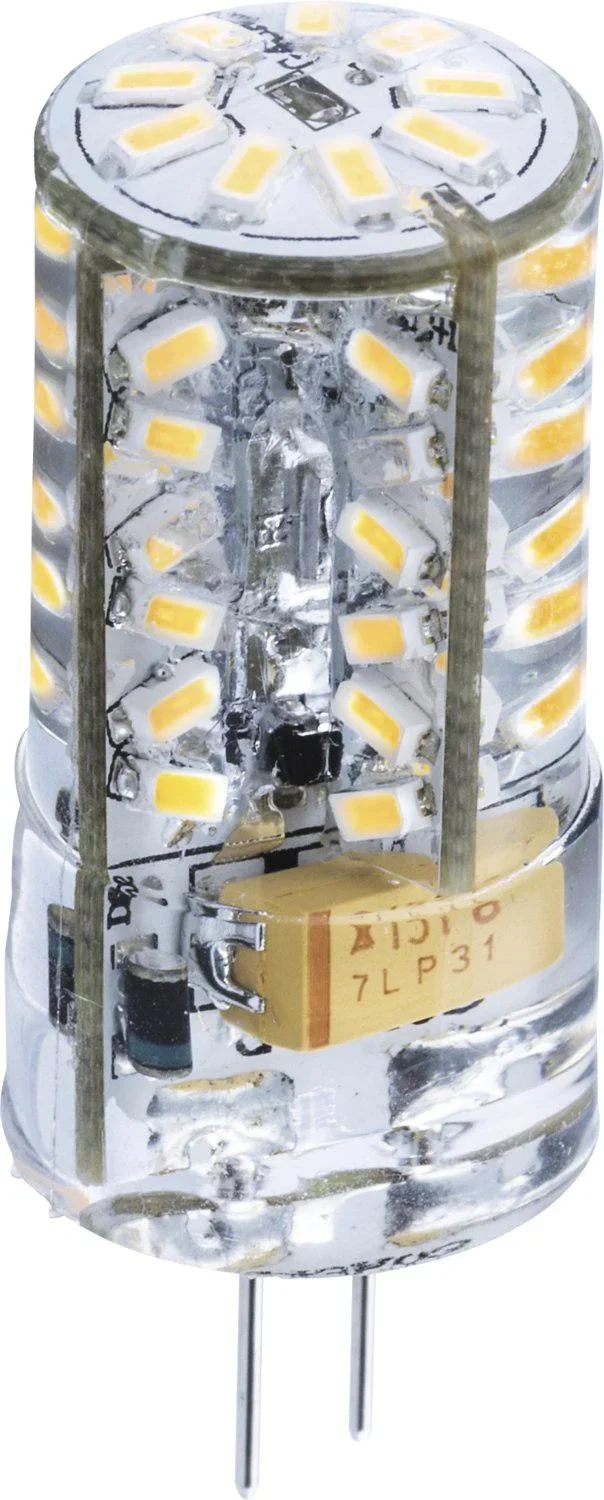 LED Stiftsockel G4 - 1,8 Watt, 12V 57 warmweiße SMD LEDs - 0
