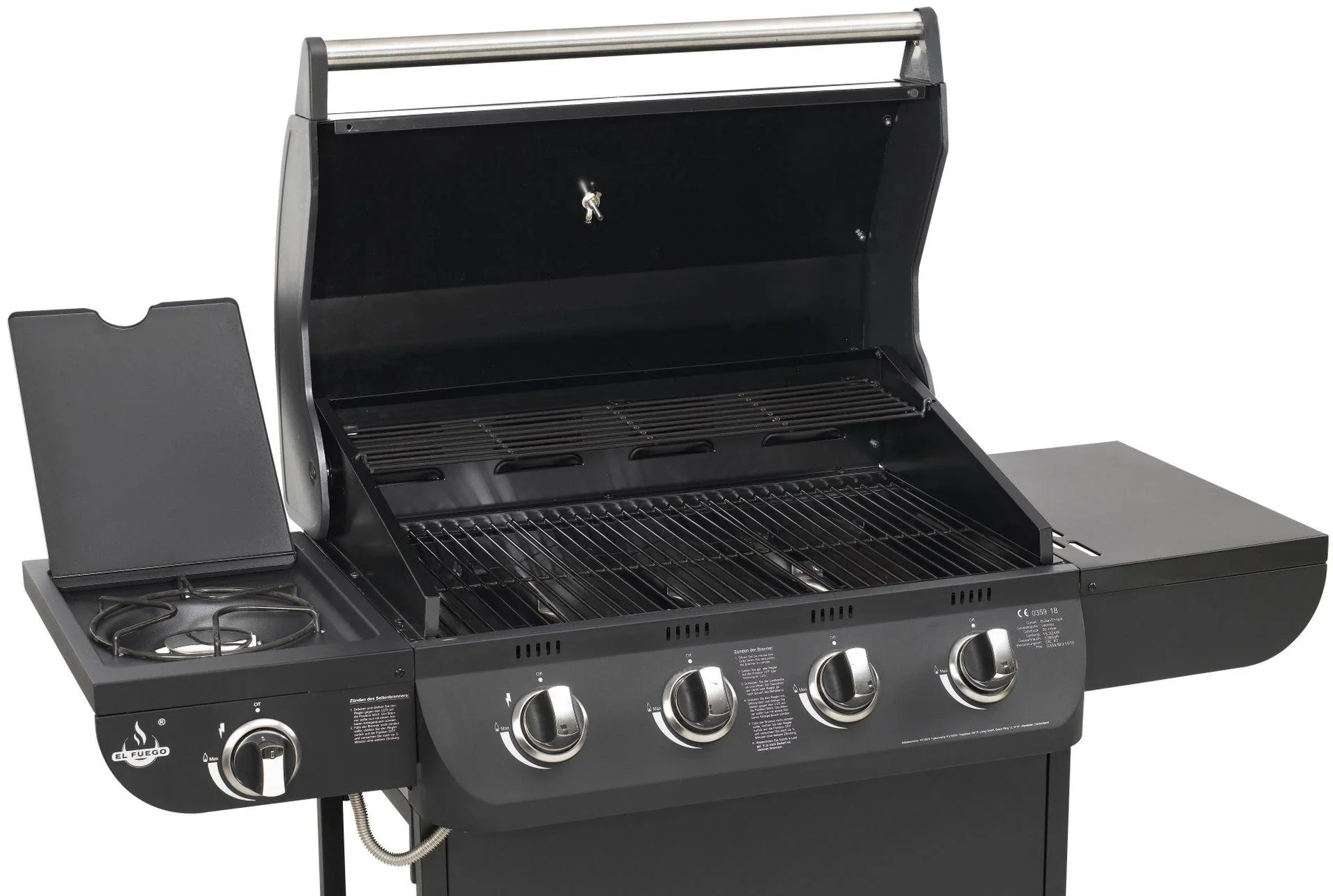 Gasgrill "Columbus" 4+1 Brenner - 9