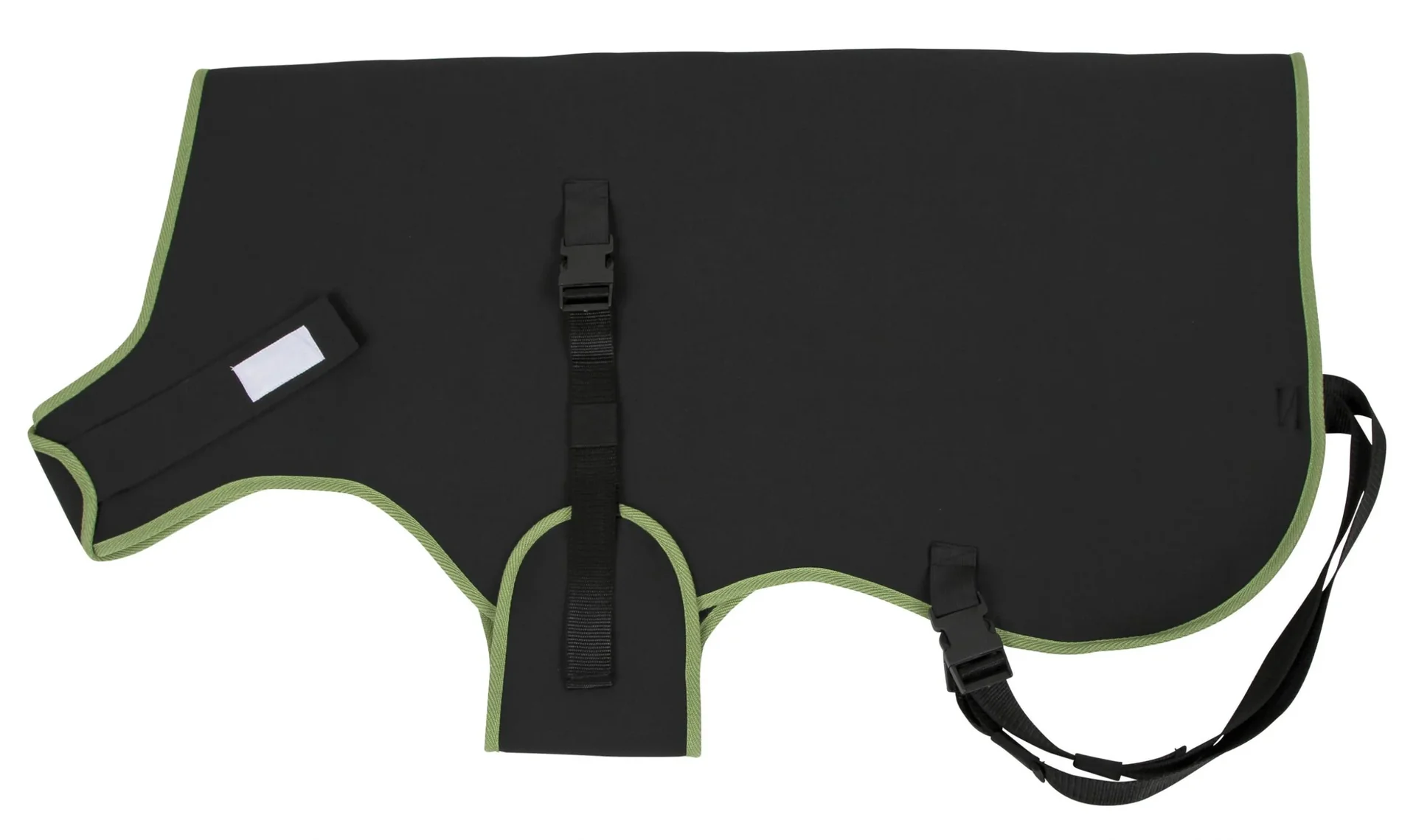 Kälberdecke Premium schwarz, 70 cm - 1
