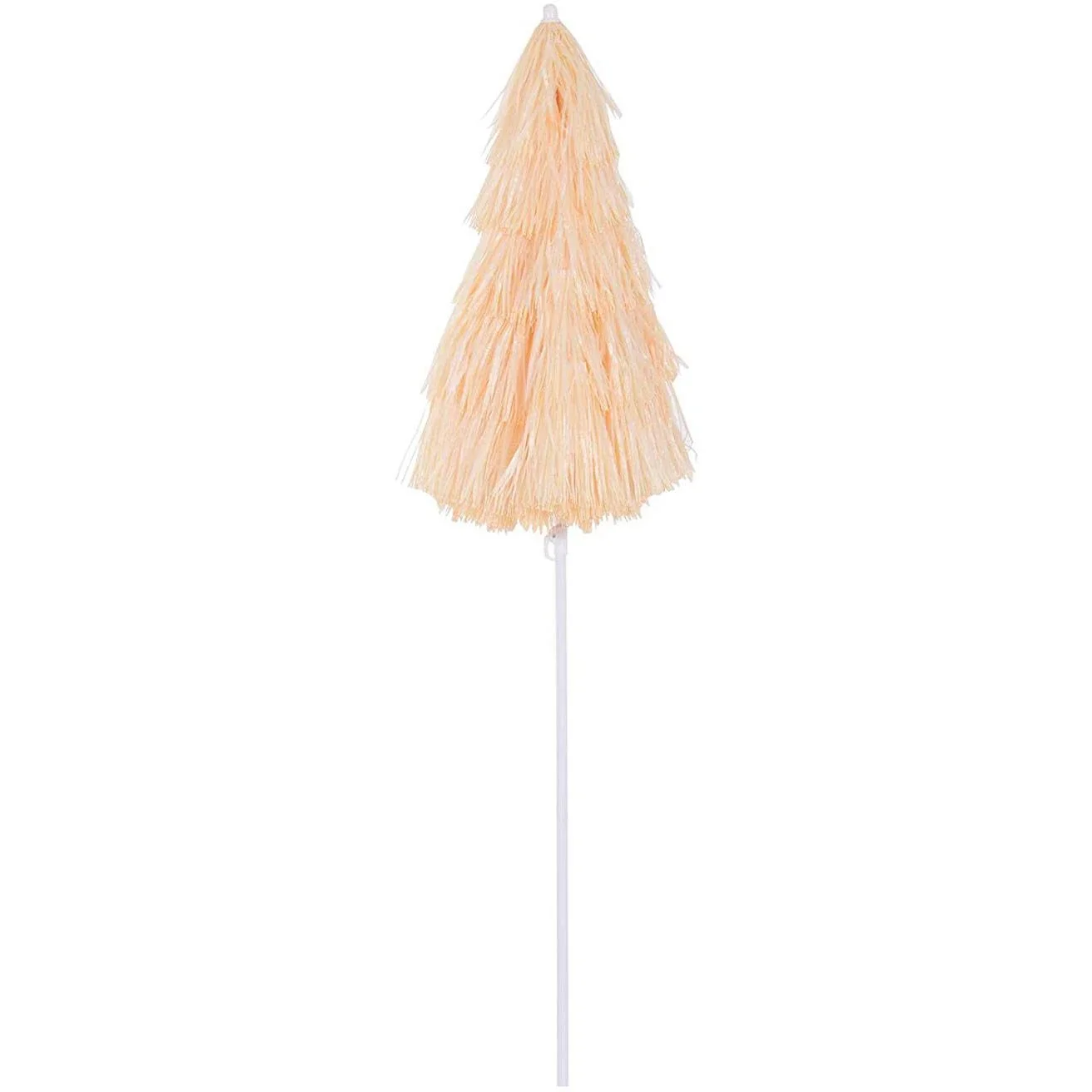 Sonnenschirm Strandschirm Hawaiischirm Ø 160 cm beige - 1