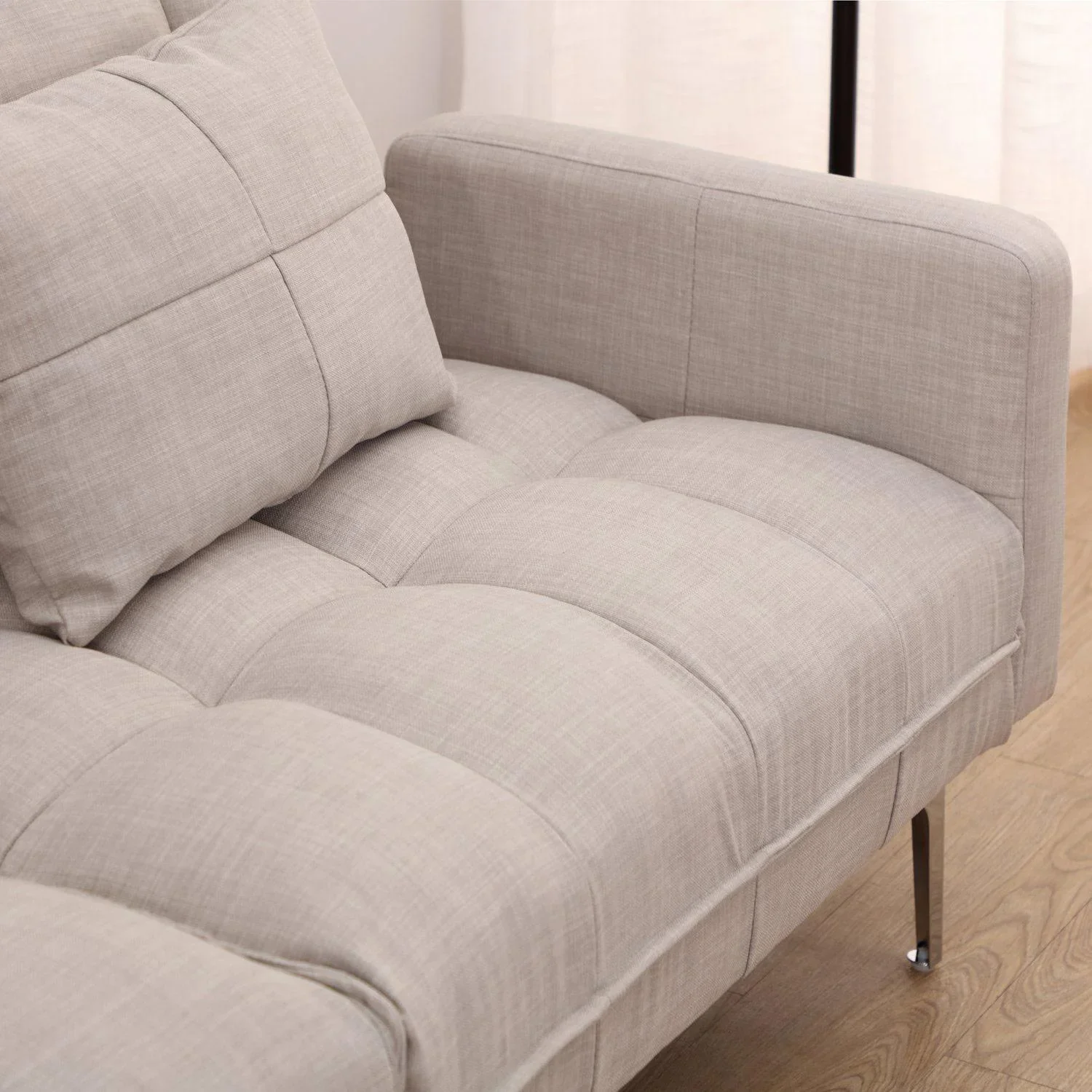 Schlafcouch mit Kissen - 6